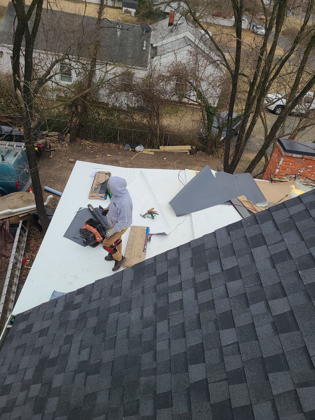 Alexandria: Residential Roof Replacement with CertainTeed Landmark Pro in Max Def Moire Black by RM Banning, Inc.