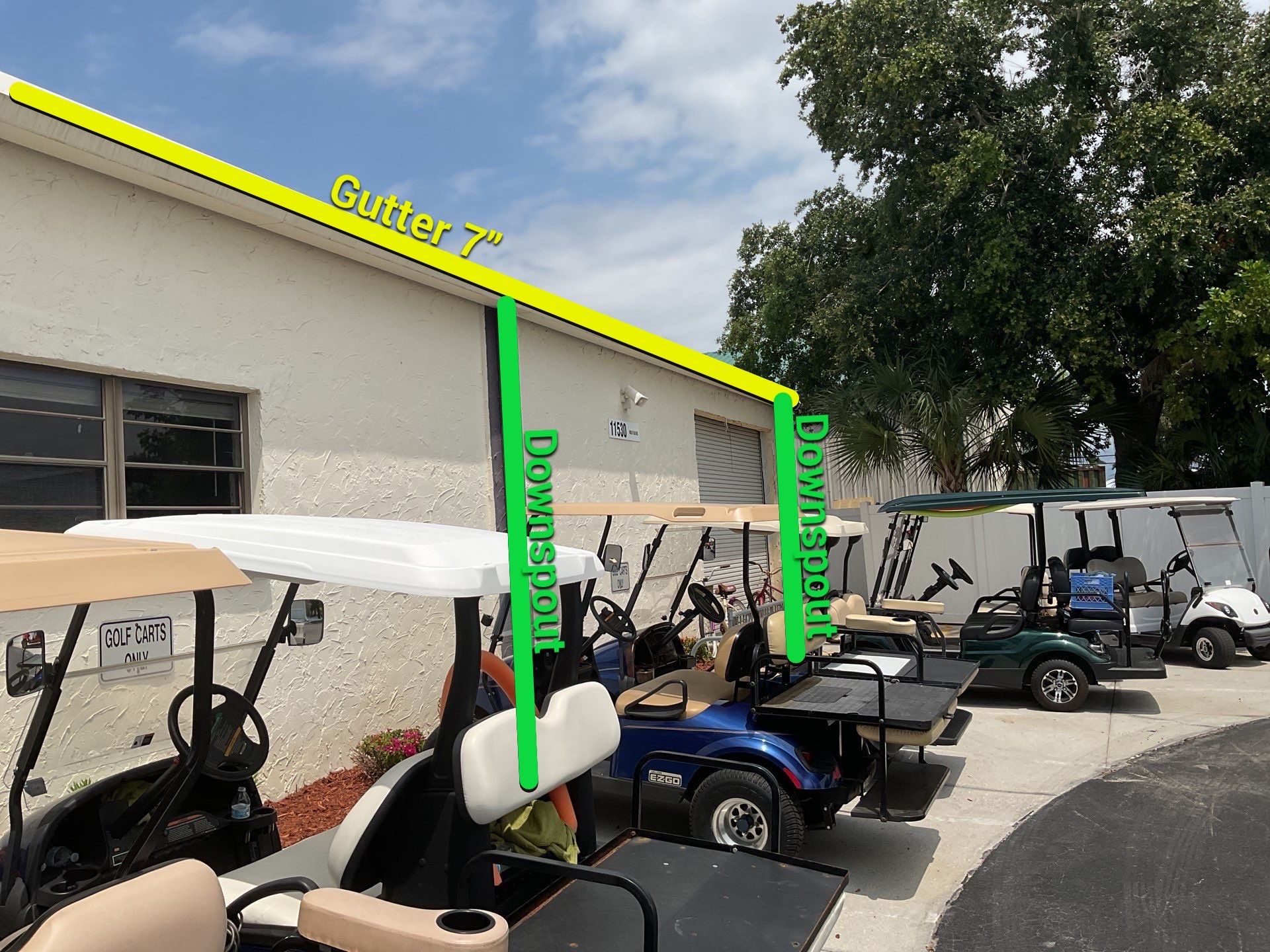 Commercial Gutter Installation in Fort Myers FL by Gutter Professor by Gutter Professors