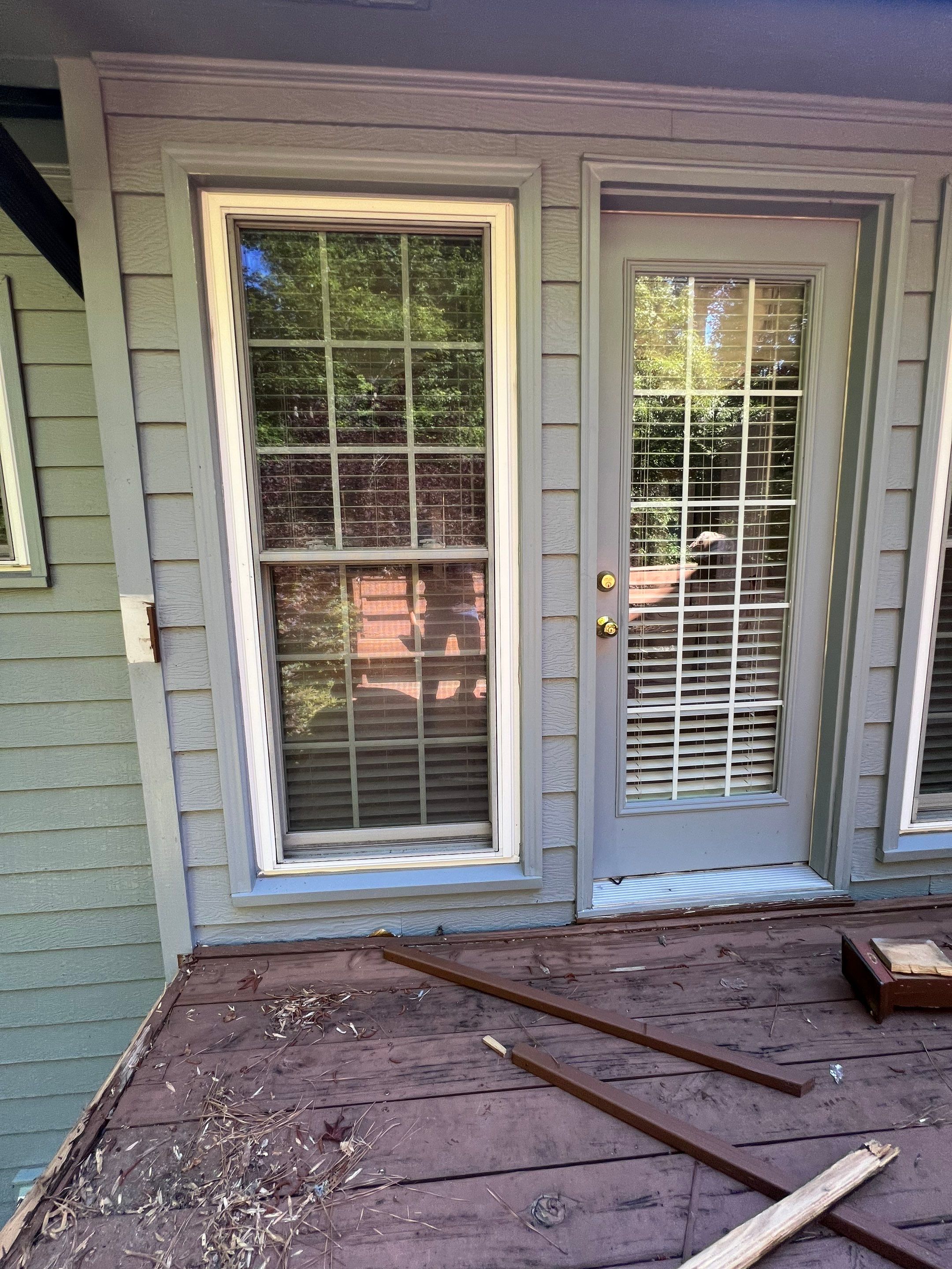 Pressure-Treated Wood Deck Replacement and Staircase Installation in Kennesaw by Swift Home Renovations