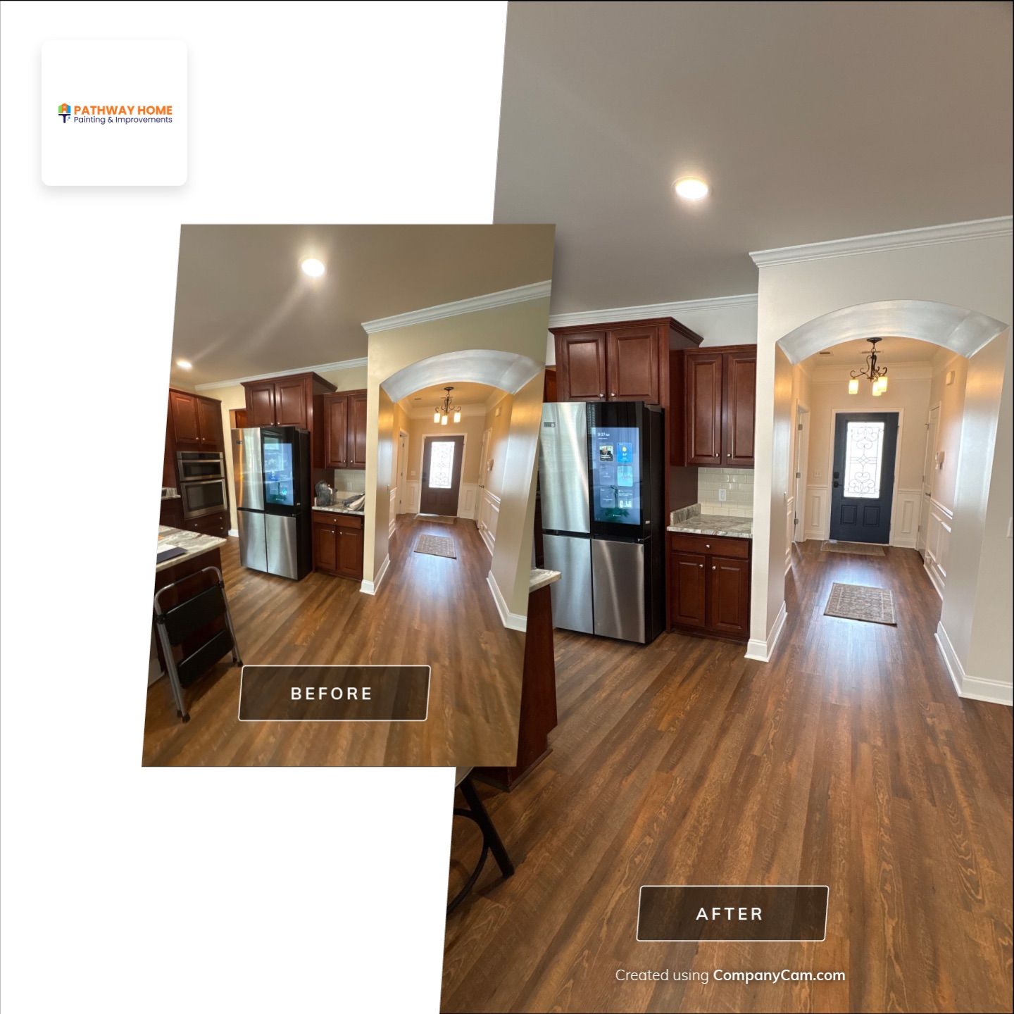 From Concern to Comfort: A Full Interior Transformation Done Right by Pathway Home Painting & Improvements