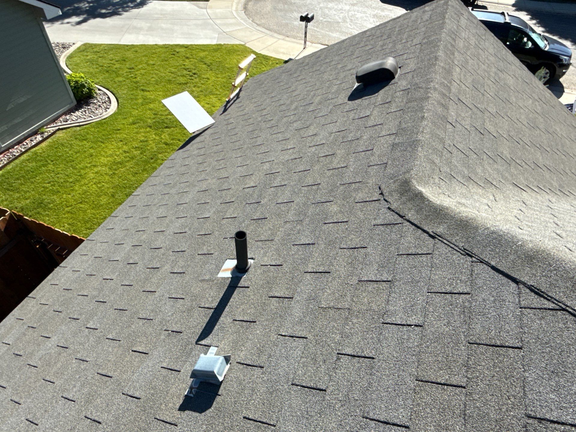 Architectural Shingle Roof Replacement and New Ventilation in Boise by Olive Roofing