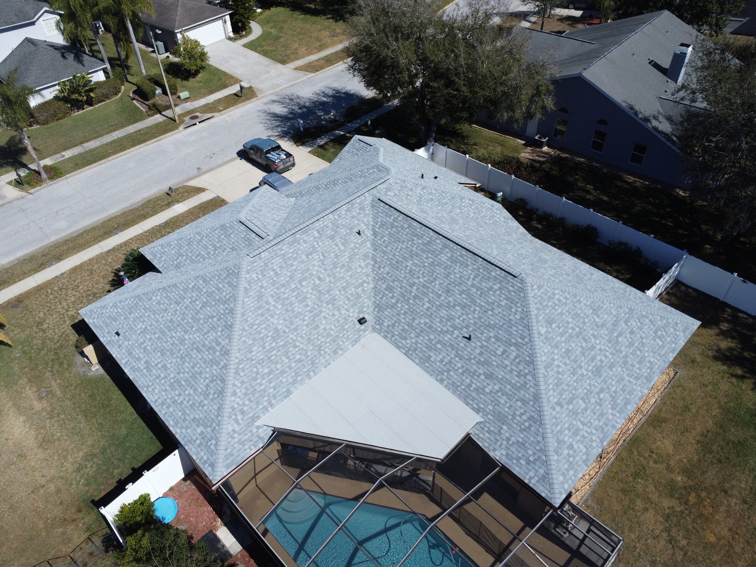 Roof replacement in Lutz, FL by Steadfast Roofing 