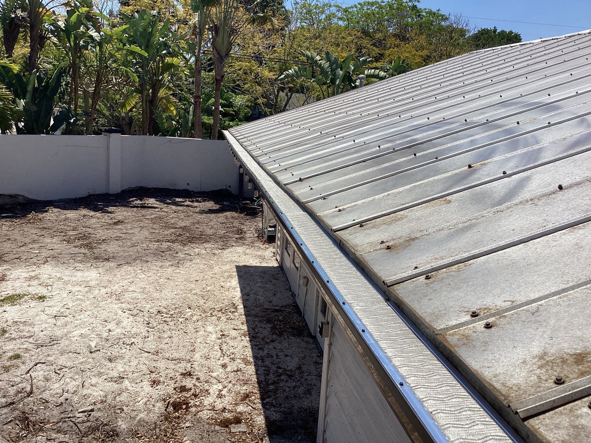 Gutter Guard Installation Project in Sarasota FL by Gutter Professors