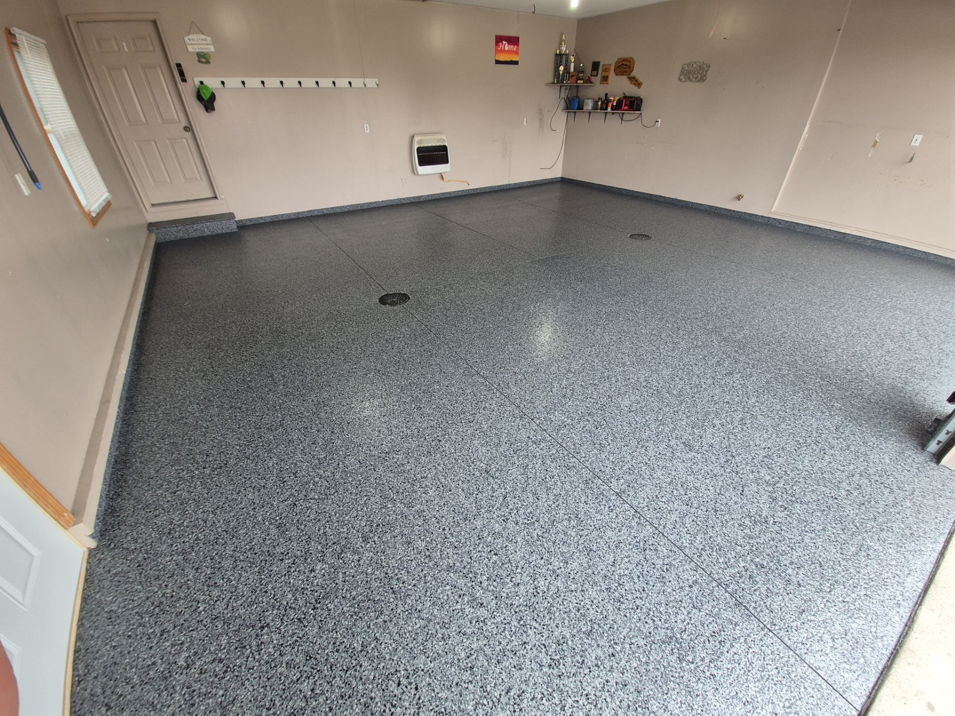 Kawkawlin Garage by Wise Coatings of Central Michigan