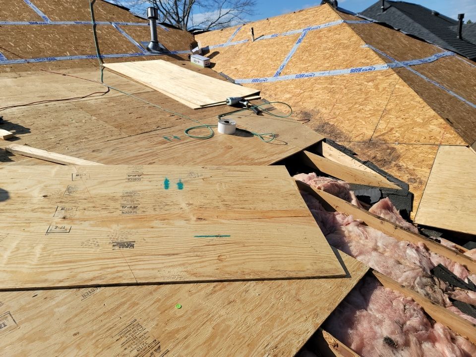 Residential Roofing Installation using Roof Replacement by American Roofing & Construction LLC