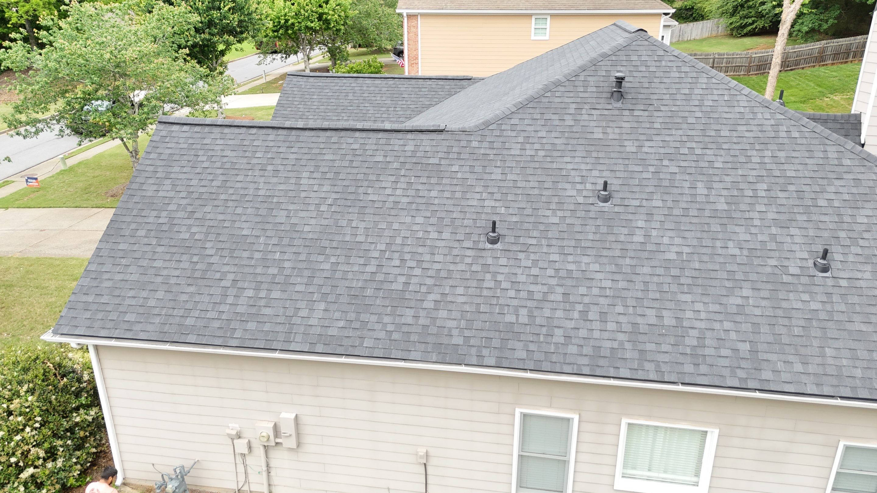 Cumming, GA Roof Replacement CertainTeed Landmark Pro Charcoal Black by Reset Roofing