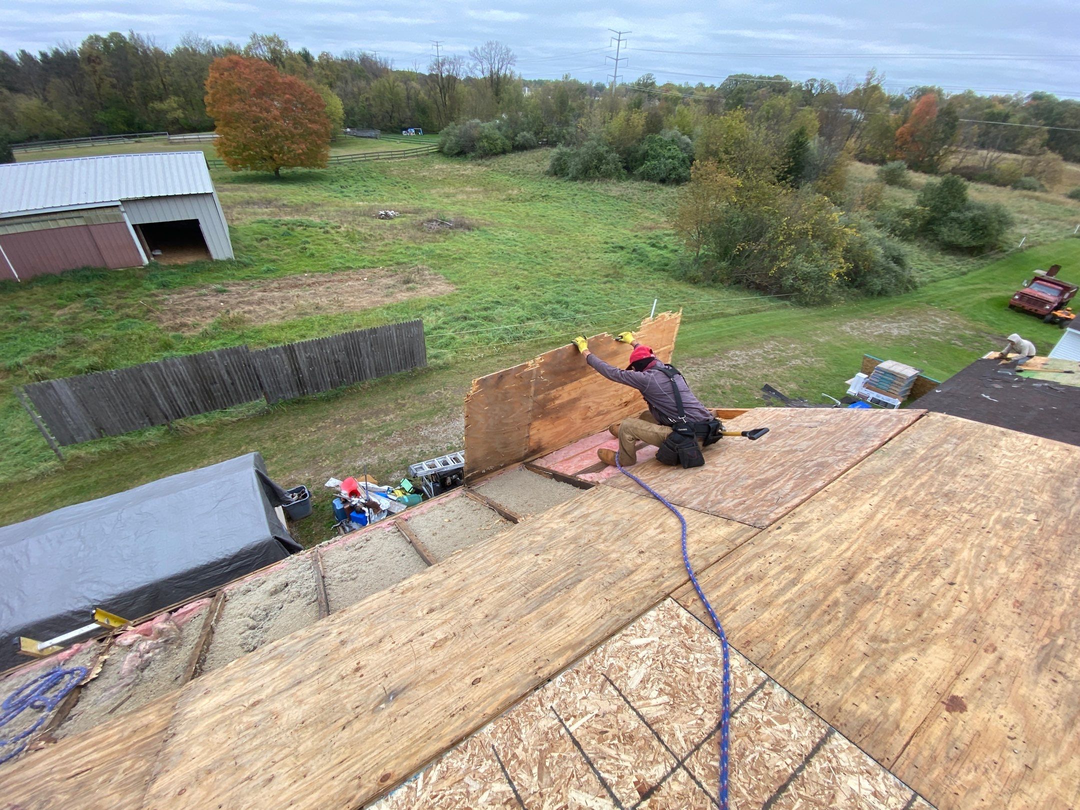 Roof Replacement using CertainTeed Landmark by 180 Contractors