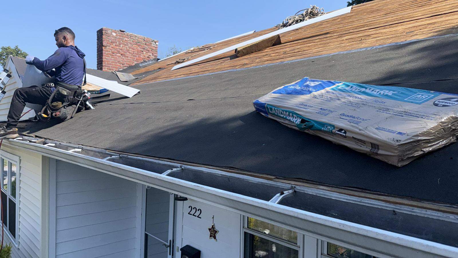 Full Roof Replacement in North Andover, MA – Architectural Black Shingles by JOHNNYS PRO