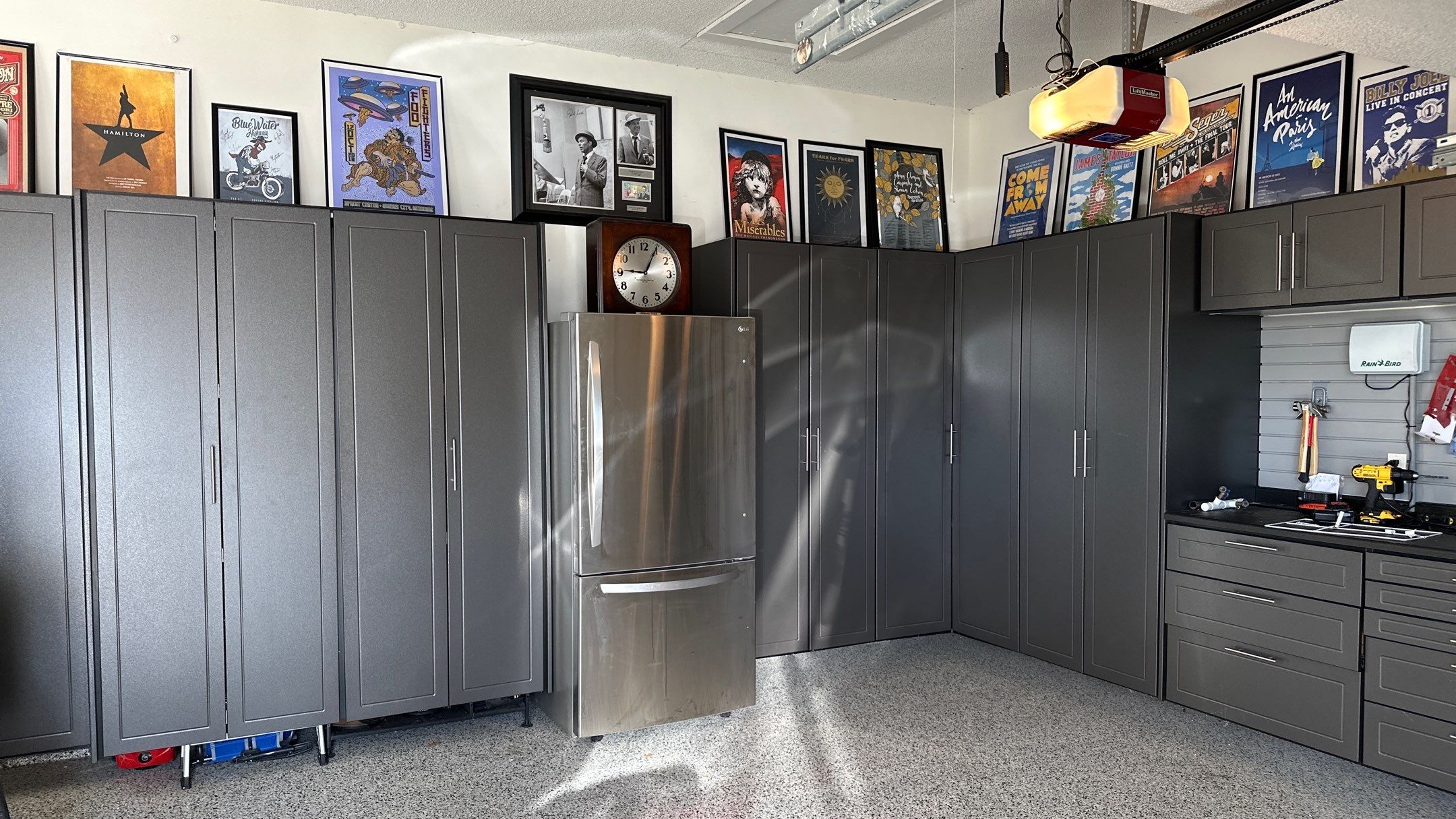 Cathleen R. upgraded her garage with a beautiful cabinet setup by Banner Garage