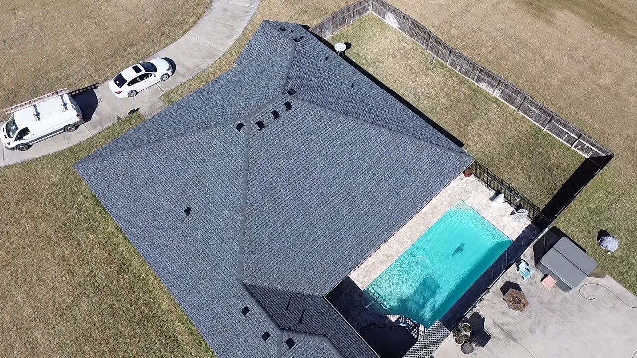 Residential Roofing Installation using GAF HDZ Barkwood by Lighthouse Roofing