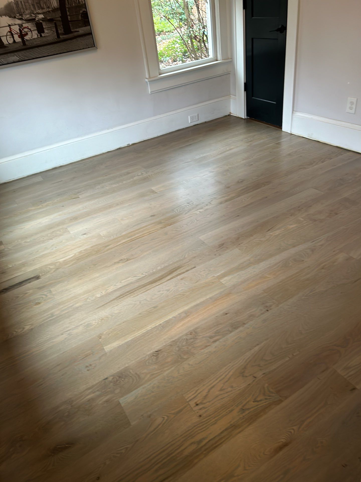 White Oak refinish  by Footprints Floors of East Atlanta