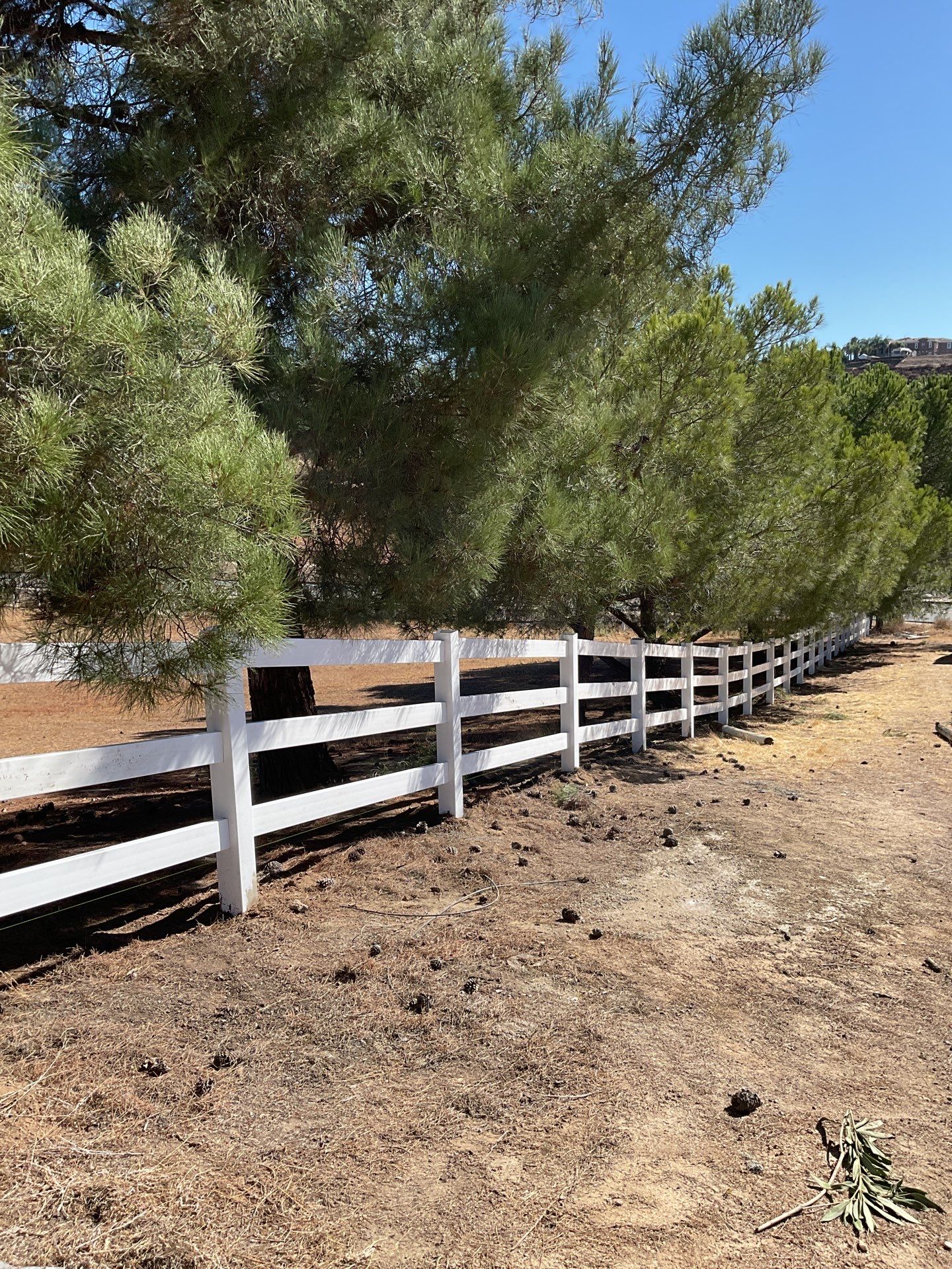 Fence Installation using Vinyl  by Fence Guys Inc. 