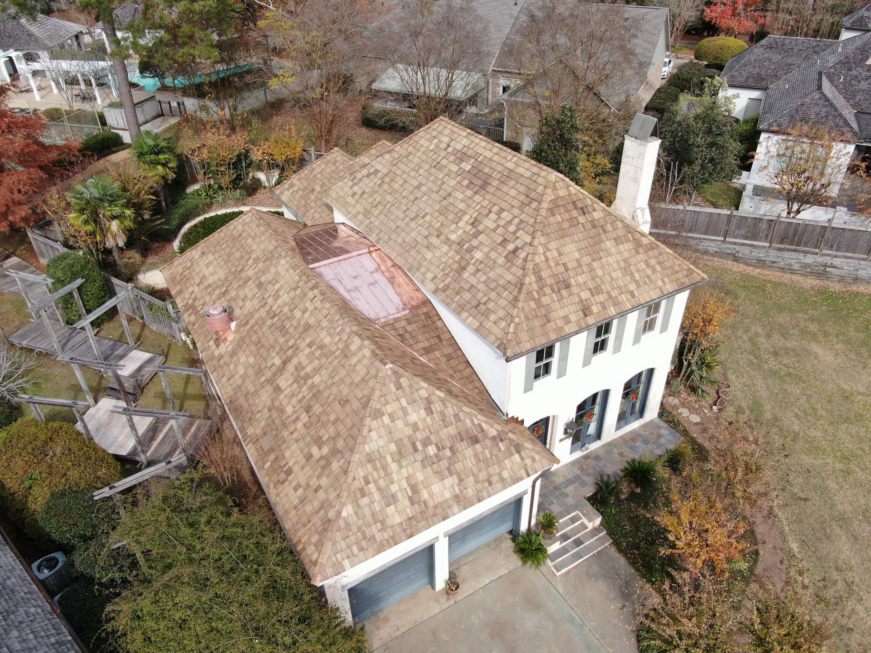 Residential Cedar Shake Roof Installation | Madison, MS by Watkins Construction & Roofing