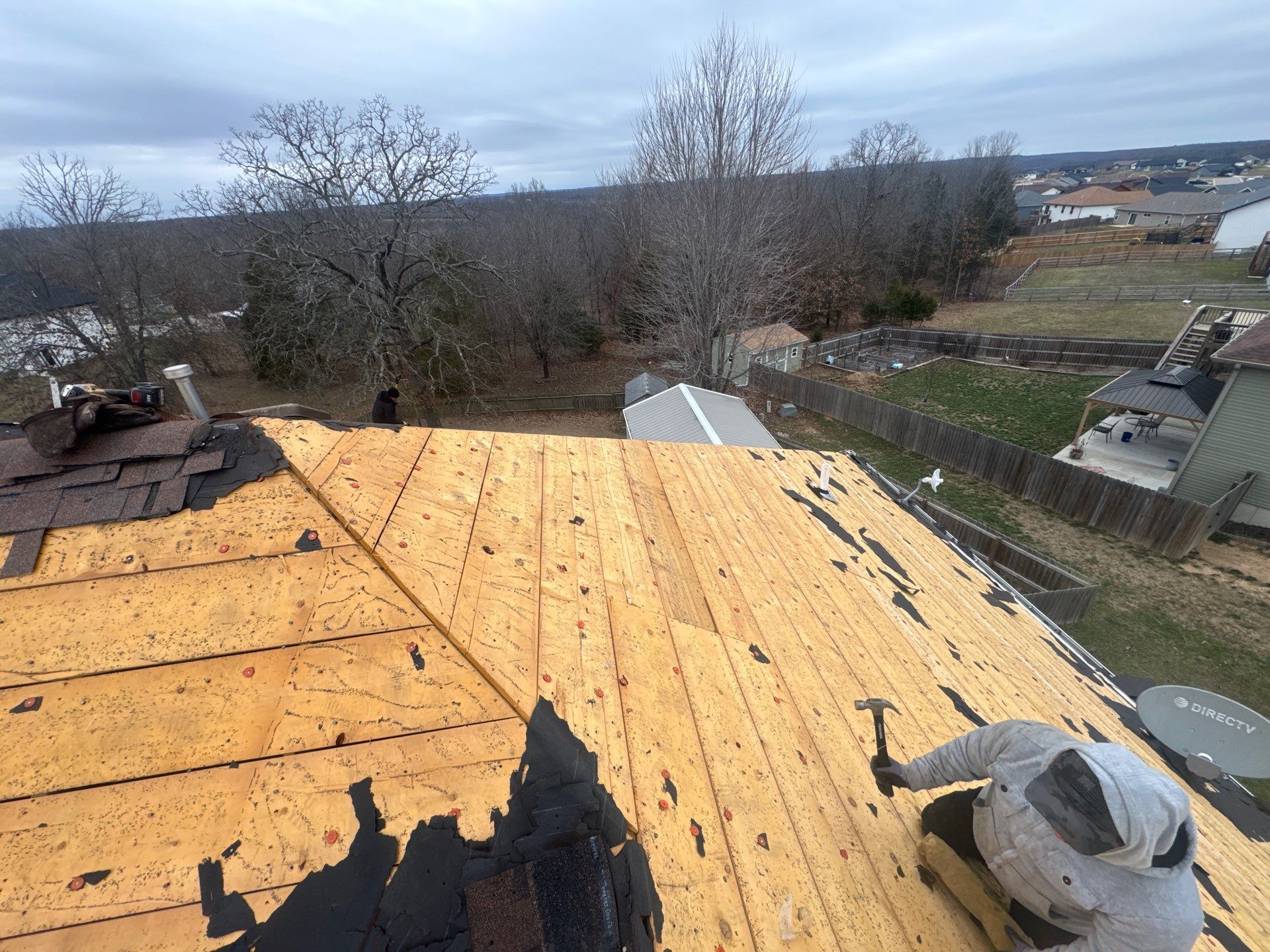 Residential Roofing Replacement - Atlas Pinnacle Pristine Architectural Shingle - Color Hearthstone  by Titan Commercial & Residential Roofing 