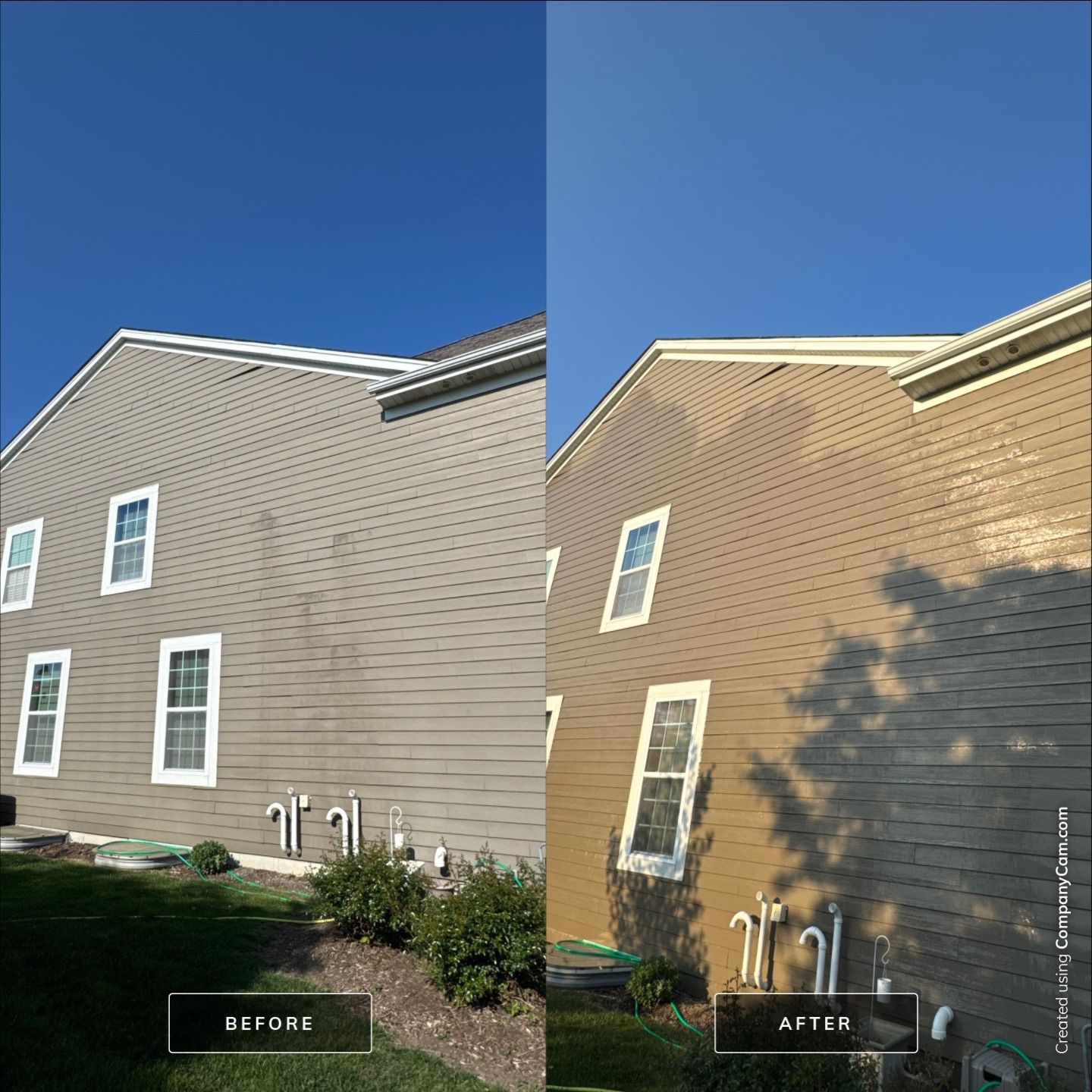 Project in Hawthorn Woods by Simmons Power & Soft Washing