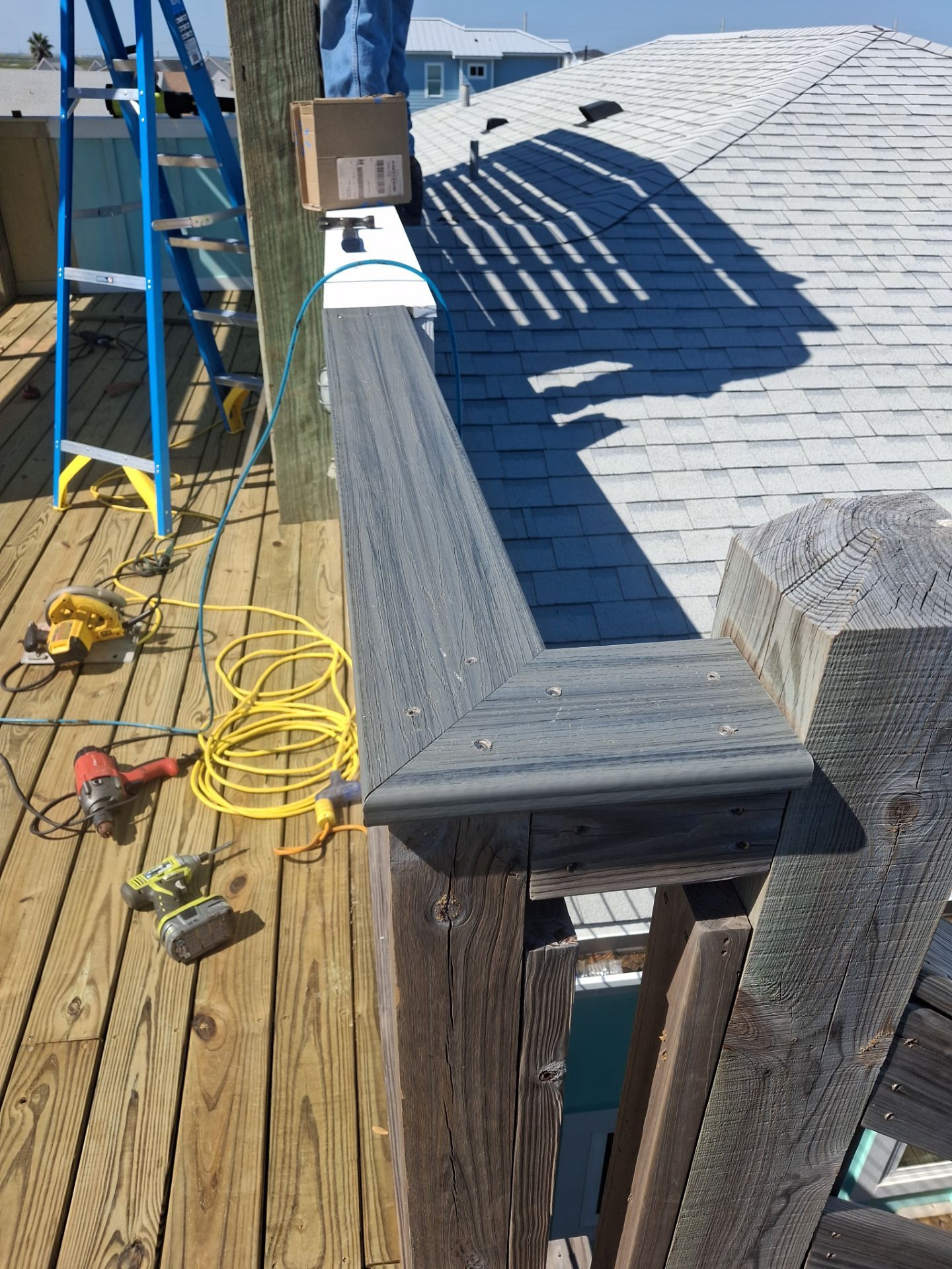 Roof Top Clubhouse on the Beach by Bayfront Roofing and Construction