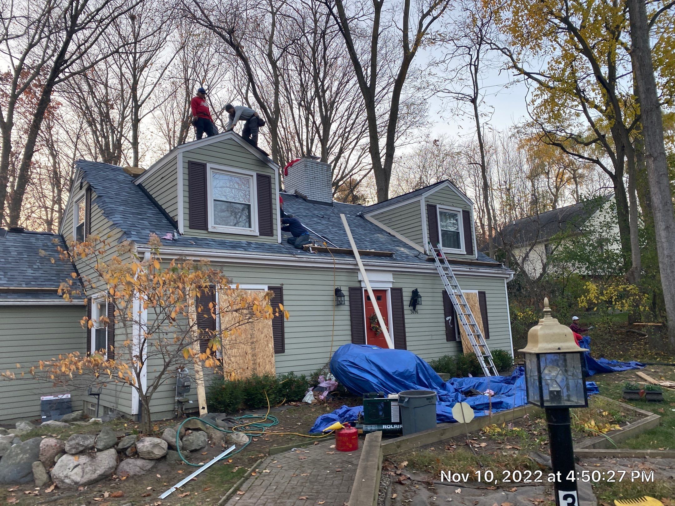 Roof Replacement using Owens Corning by 180 Contractors