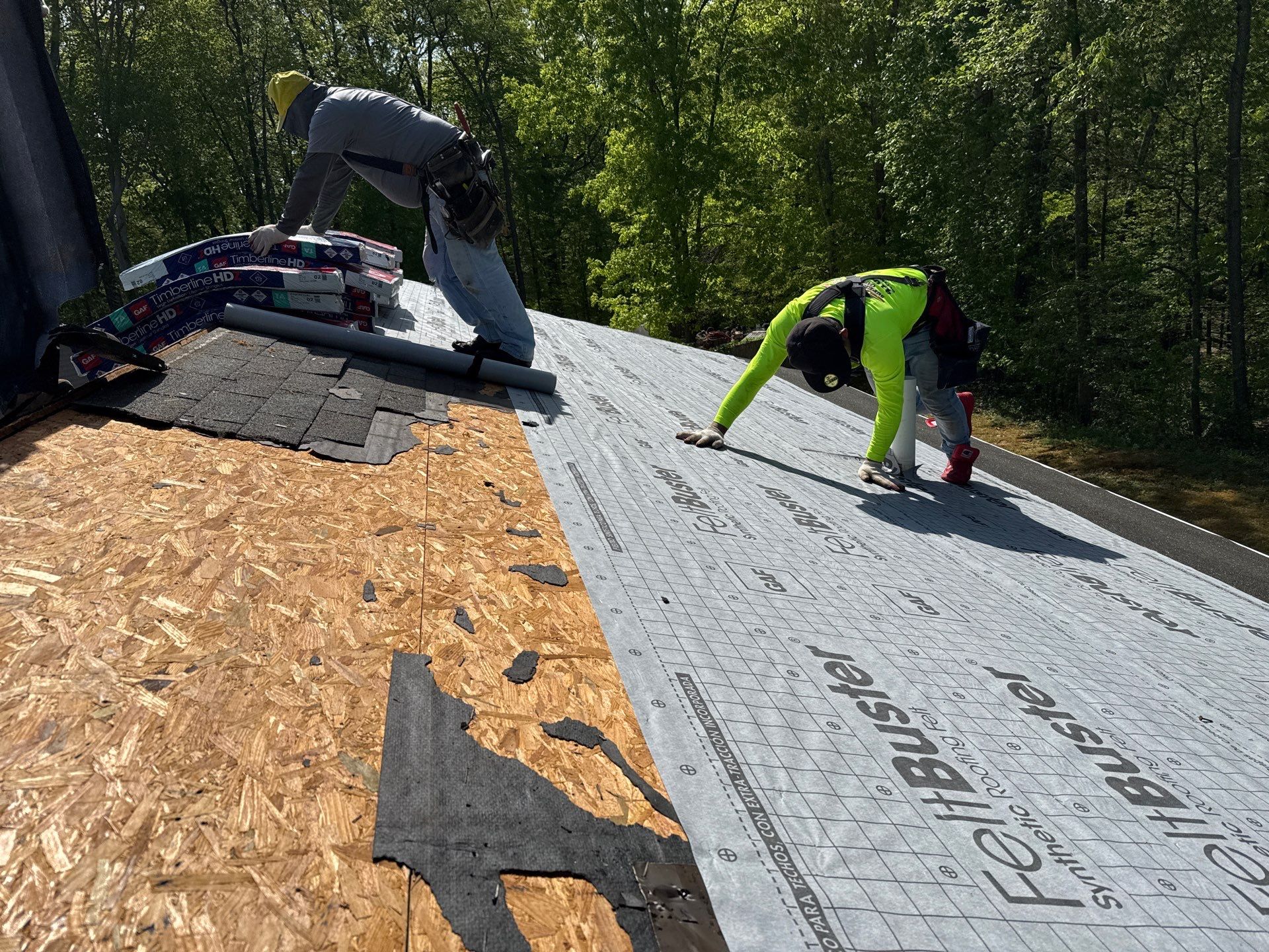 Residential Roofing Installation using GAF Timberline HDZ by Matter Construction, LLC