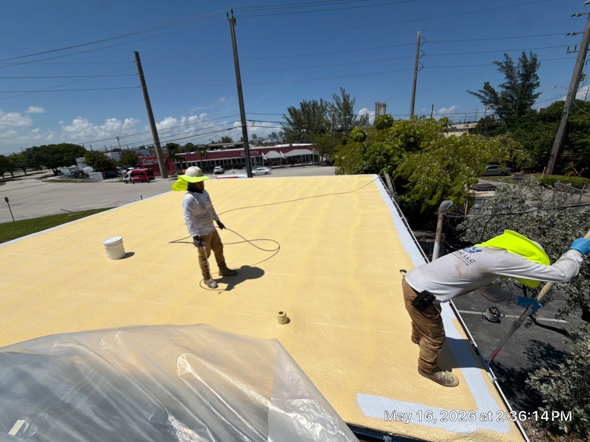 Fort Lauderdale Commercial Roof Restoration and Reflective Coating Installation by Roof King LLC