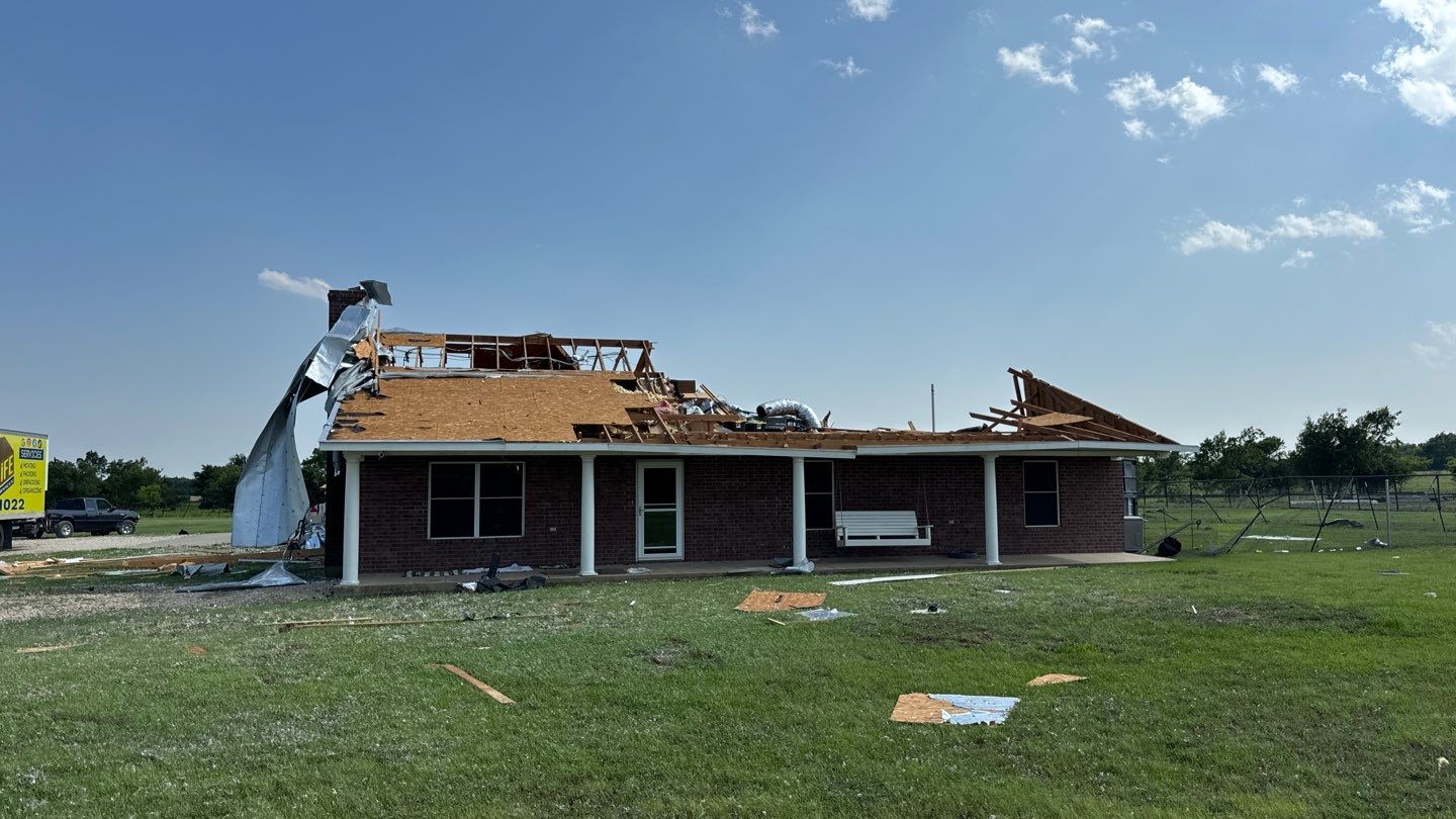 Tornado Recovery by First Out Roofing