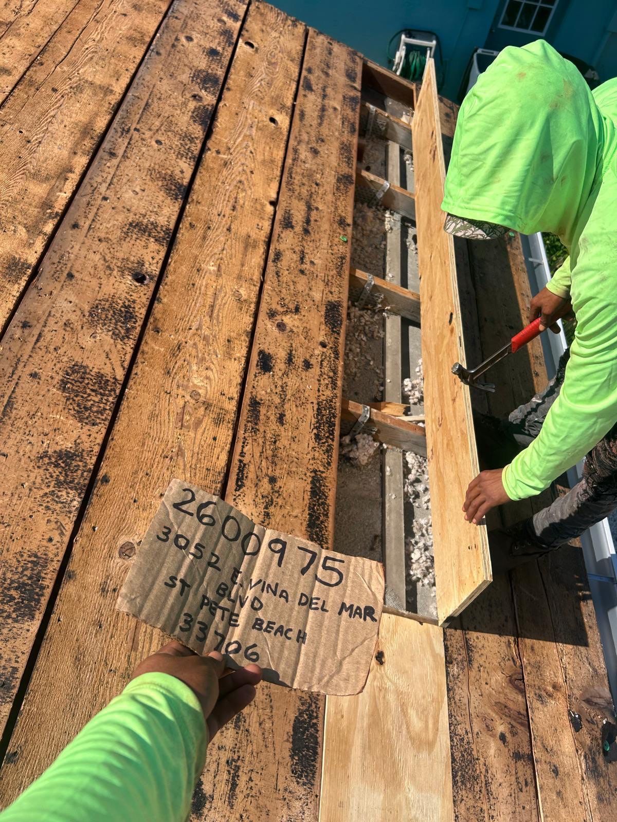 Project in St. Pete Beach 33706 by Mitchell Roofing Company LLC 