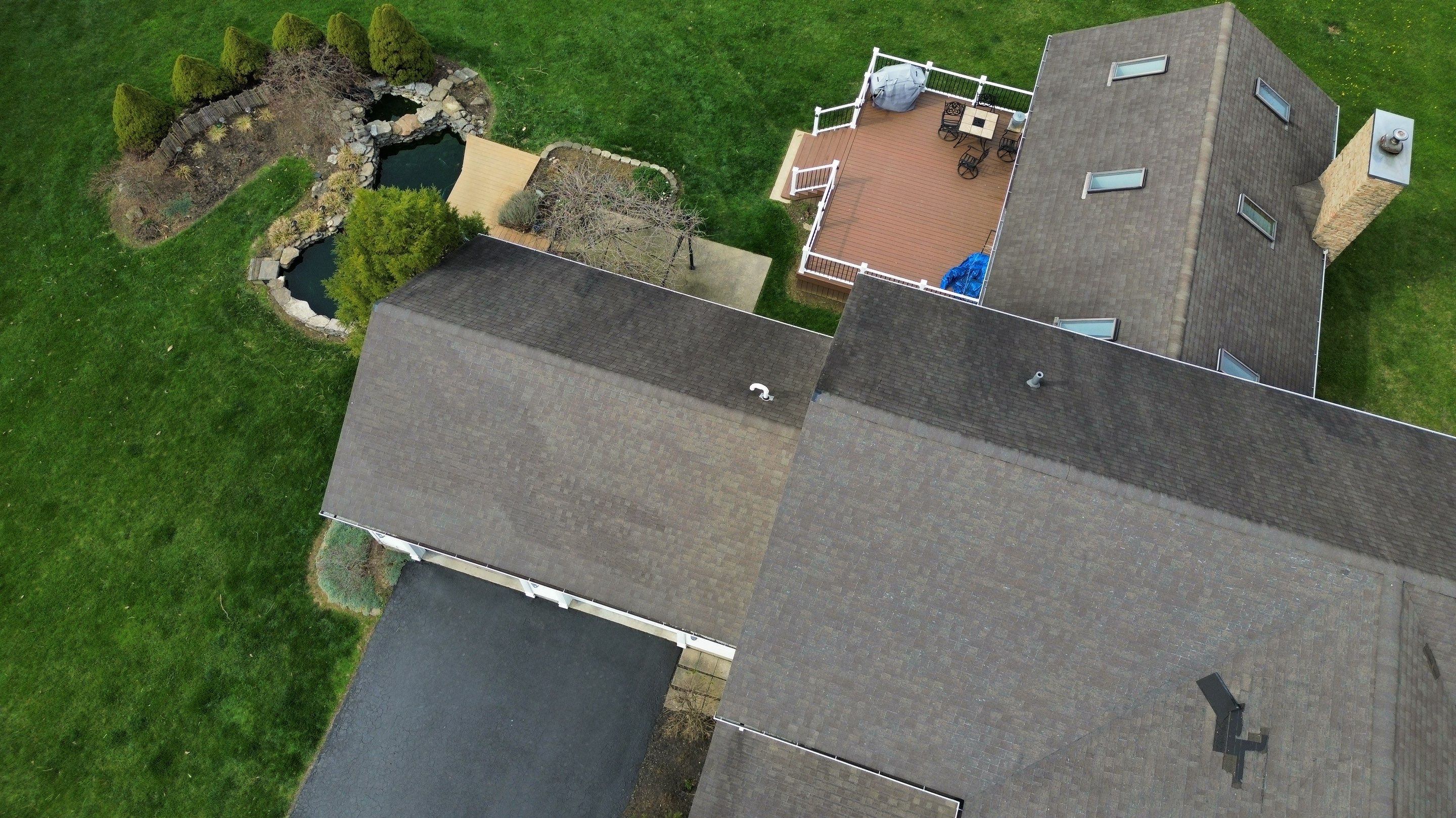 Residential Roofing Installation using Duration Series Shingles - Driftwood by RoofX 