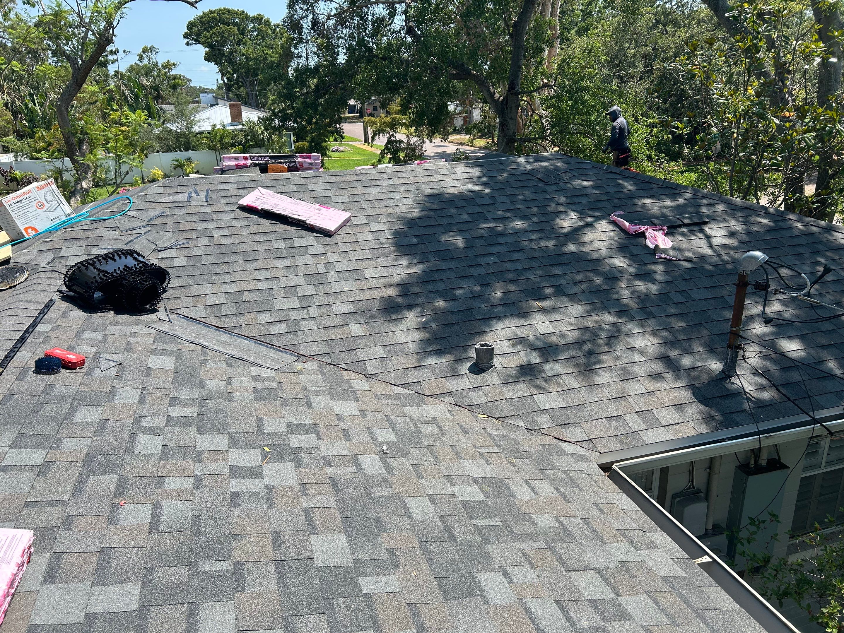 Project in St. Petersburg by Mitchell Roofing Company LLC 