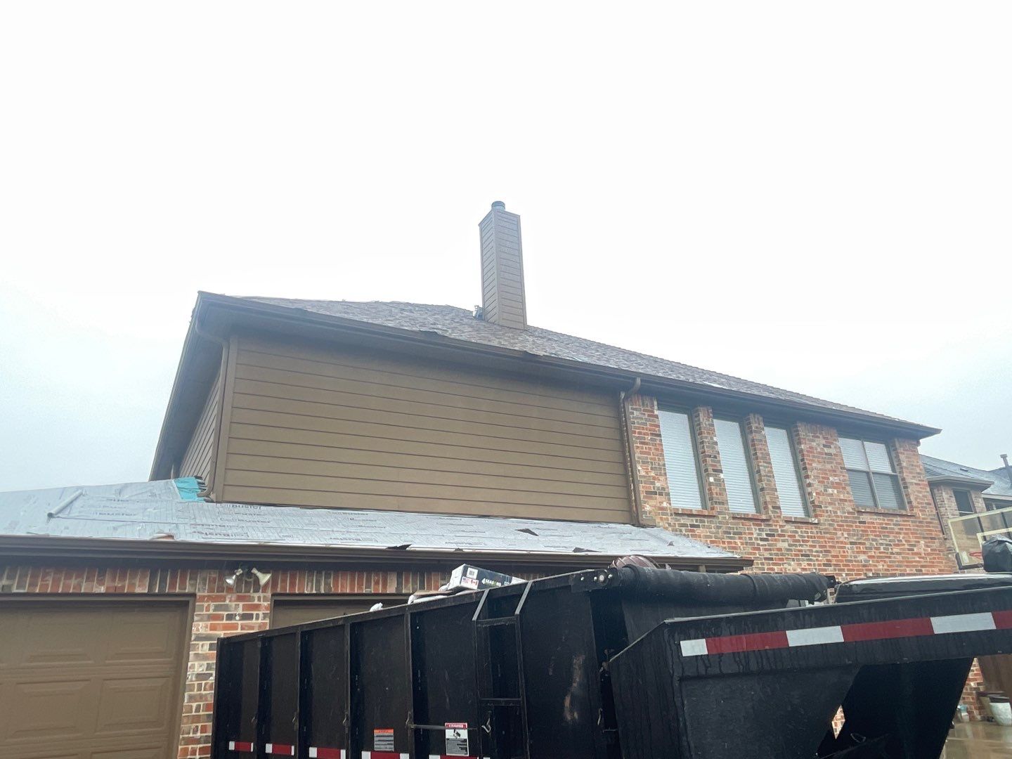 Storm Roof Damage Replacement in Frisco by First United Roofing & Construction
