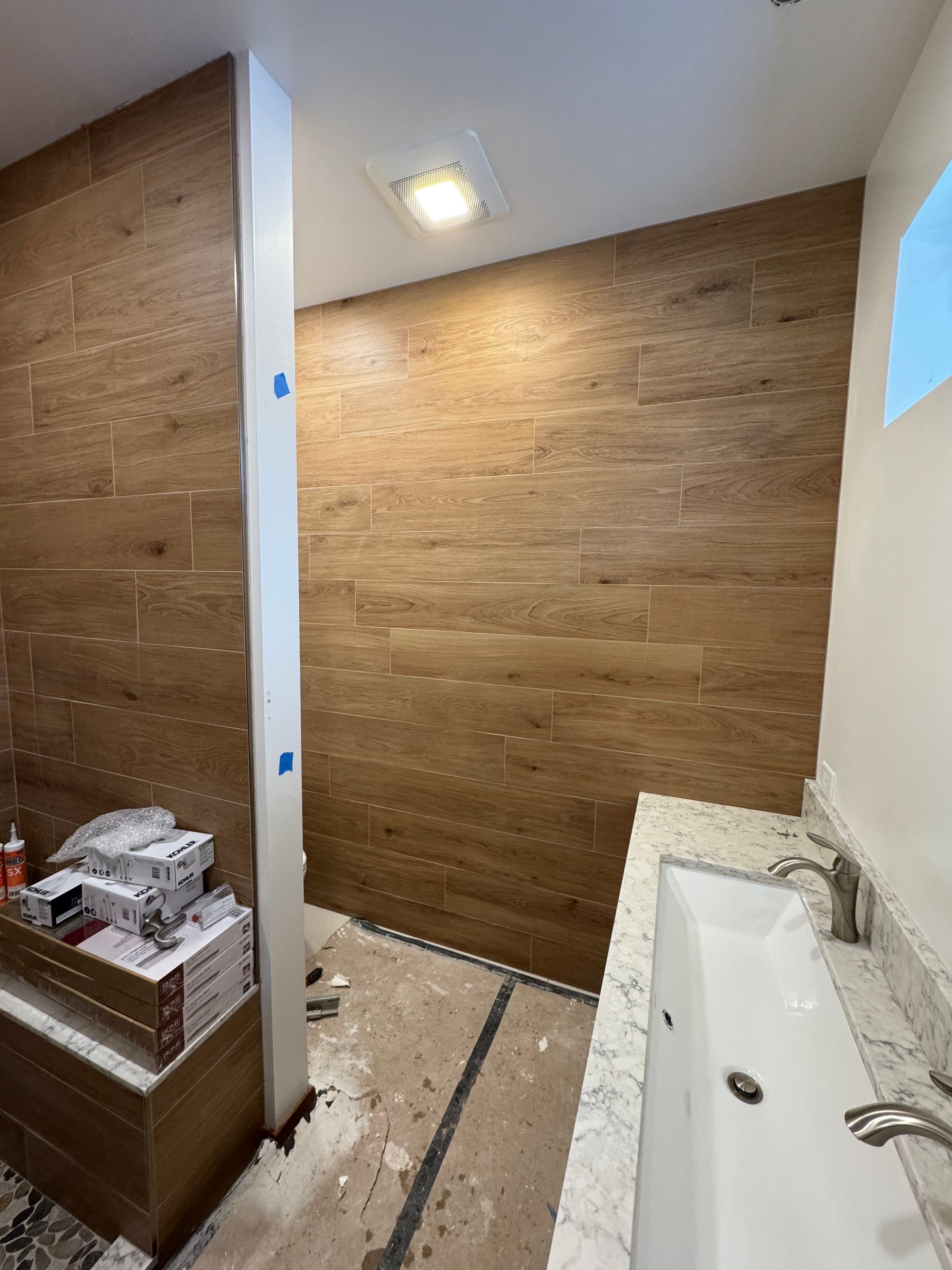 Renovation Project in Big Sky by Blue Room Construction LLC