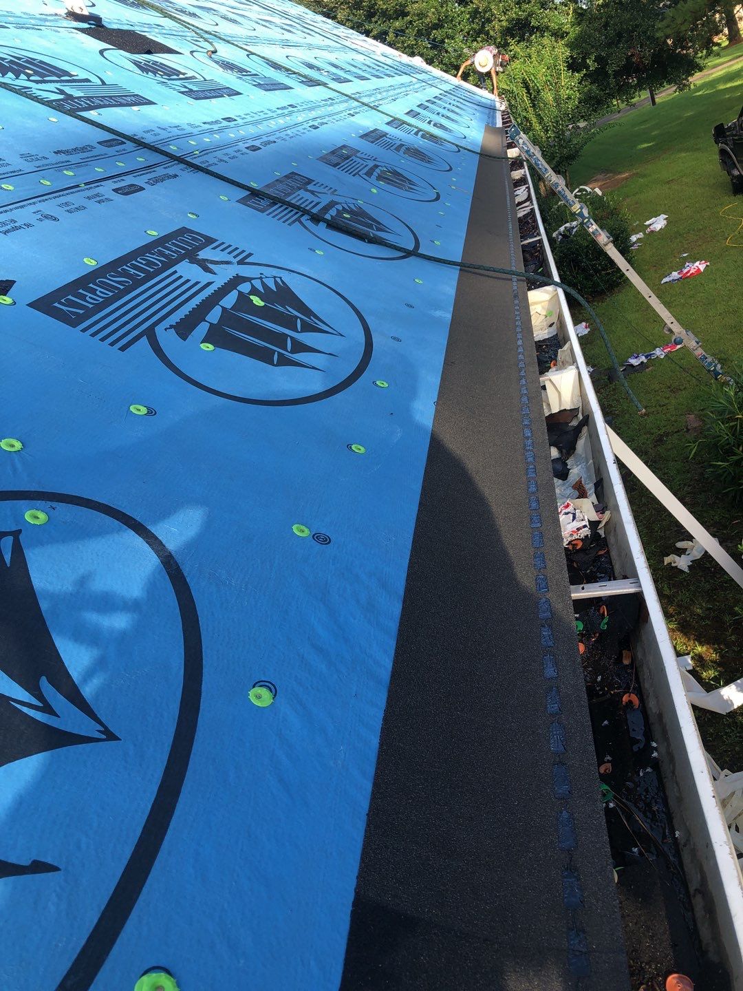 Residential Roofing Installation using Roof Replacement by American Roofing & Construction LLC