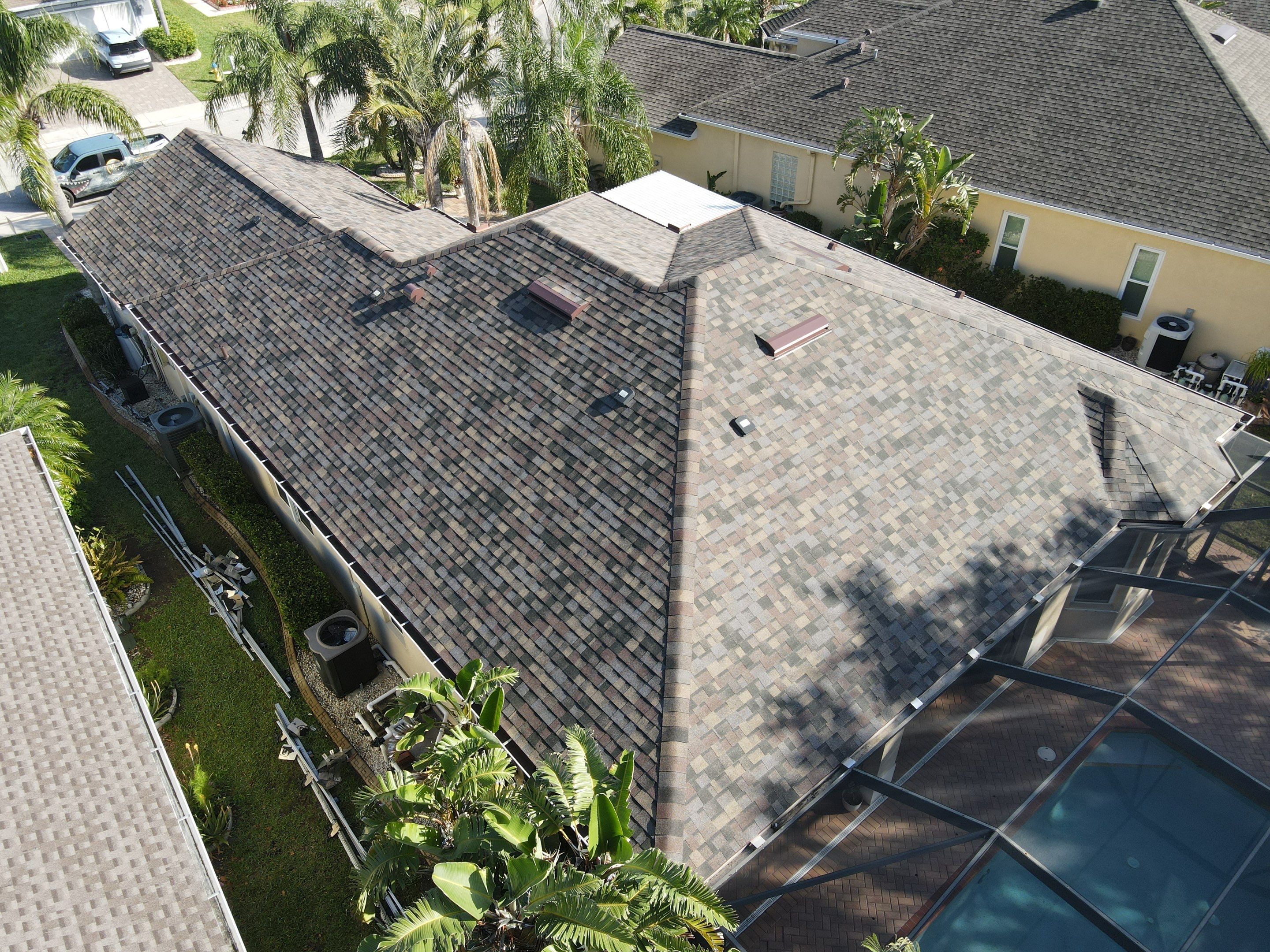 Roof replacement in Sun City Center, FL. by Steadfast Roofing