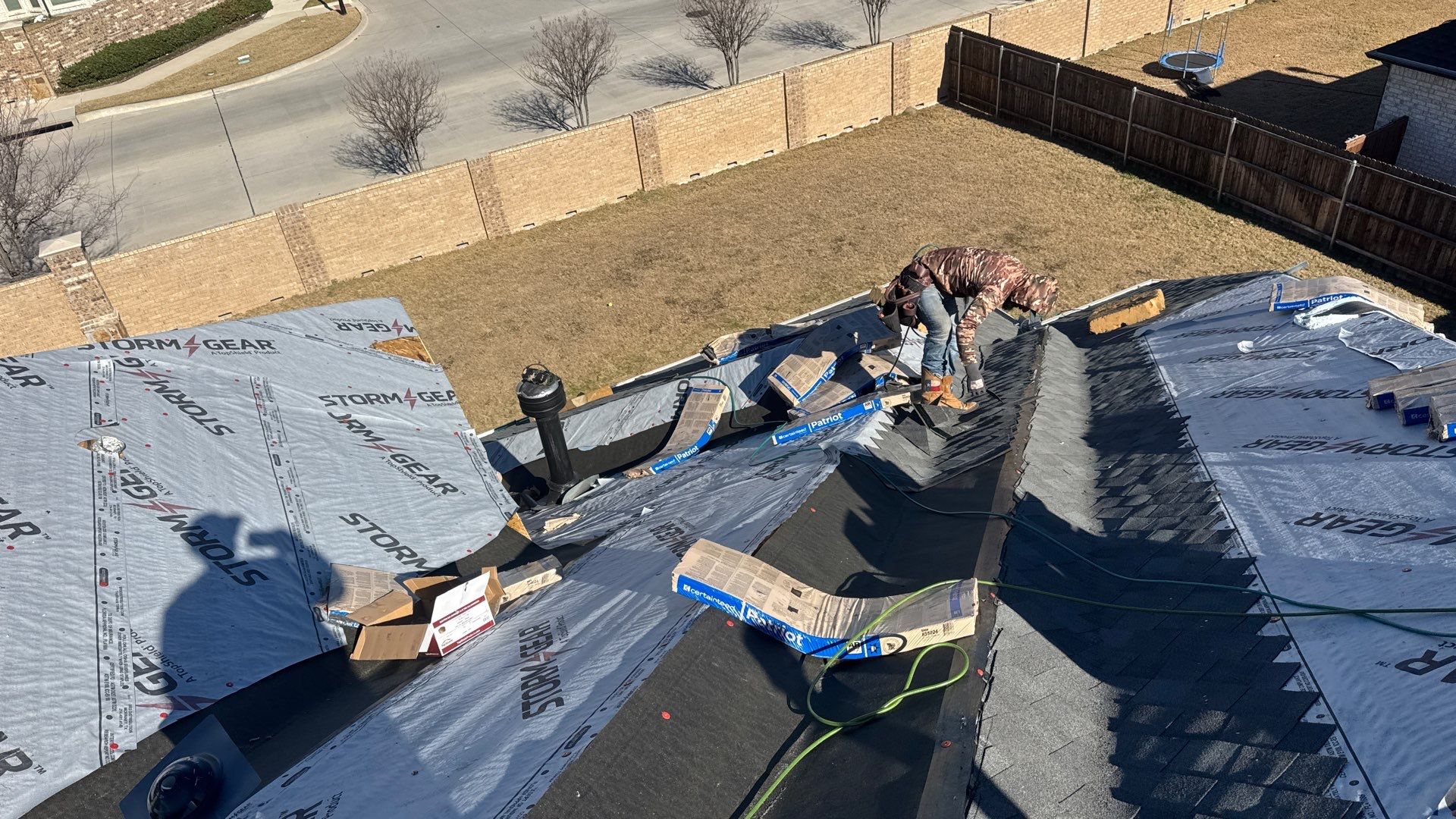 Project in Wylie by Rhino Roofing and General Contracting, LLC