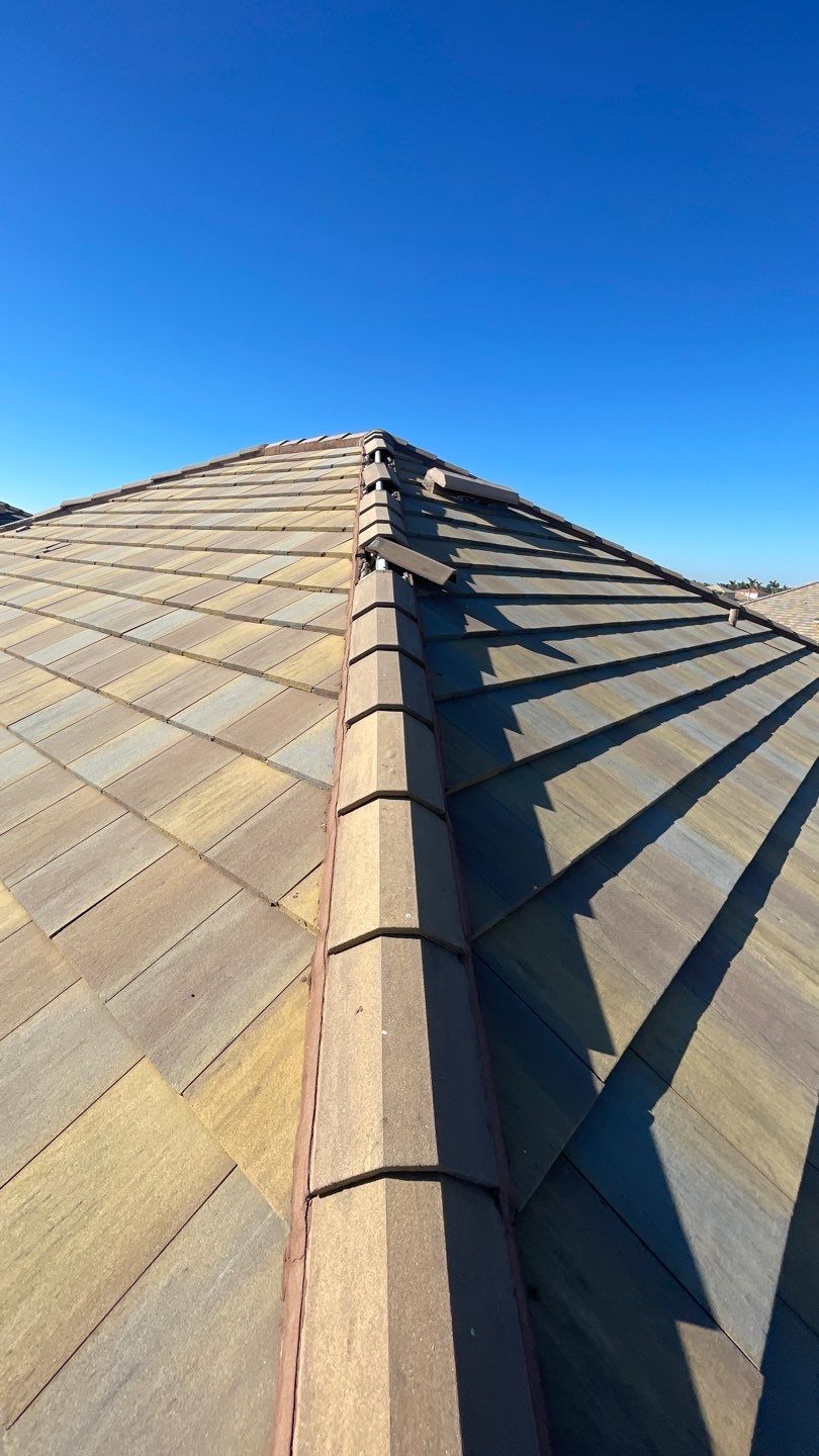 Residential Roofing Repair using Concrete Tile by Four Peaks Roofing