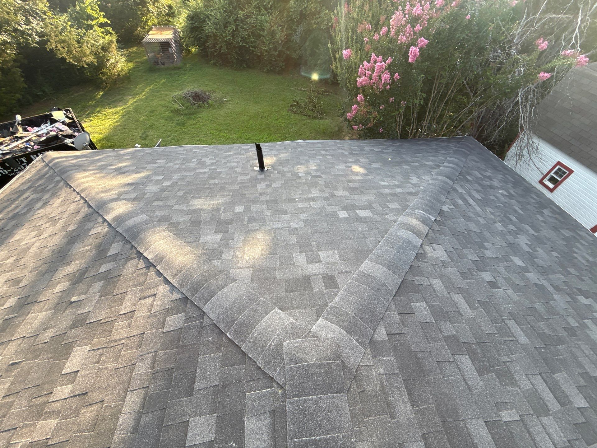 2 layers tear off & installation of new architectural shingles. by In & Out Construction & Remodeling, LLC