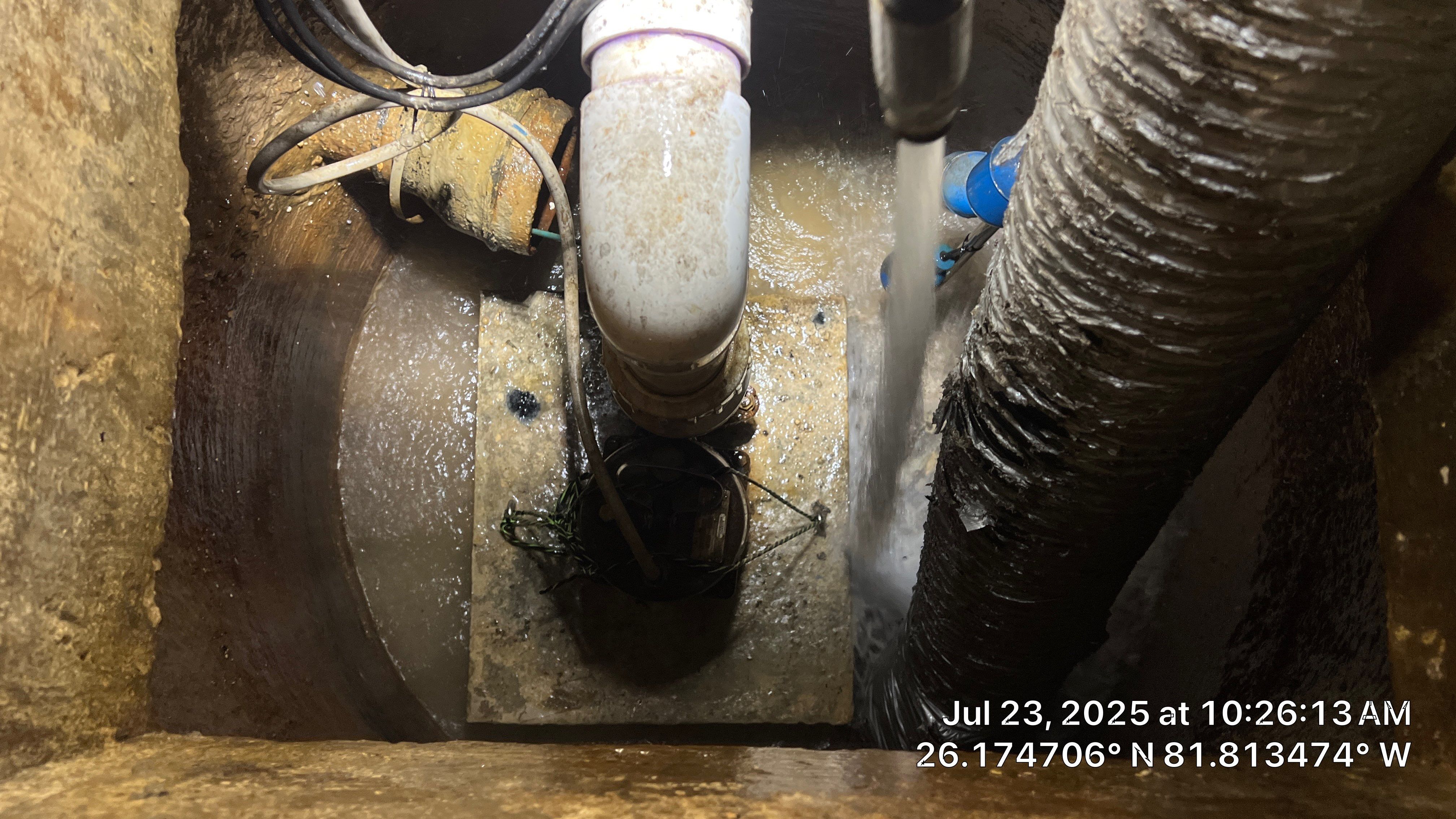 Naples Condo Complex Stormwater System Maintenance and Hurricane Cleanup by APS Power & Water