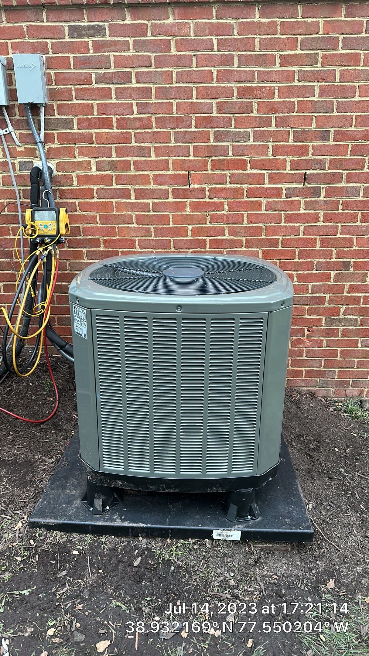 Central Air Conditioning Installation using Trane by Pro Sky Services