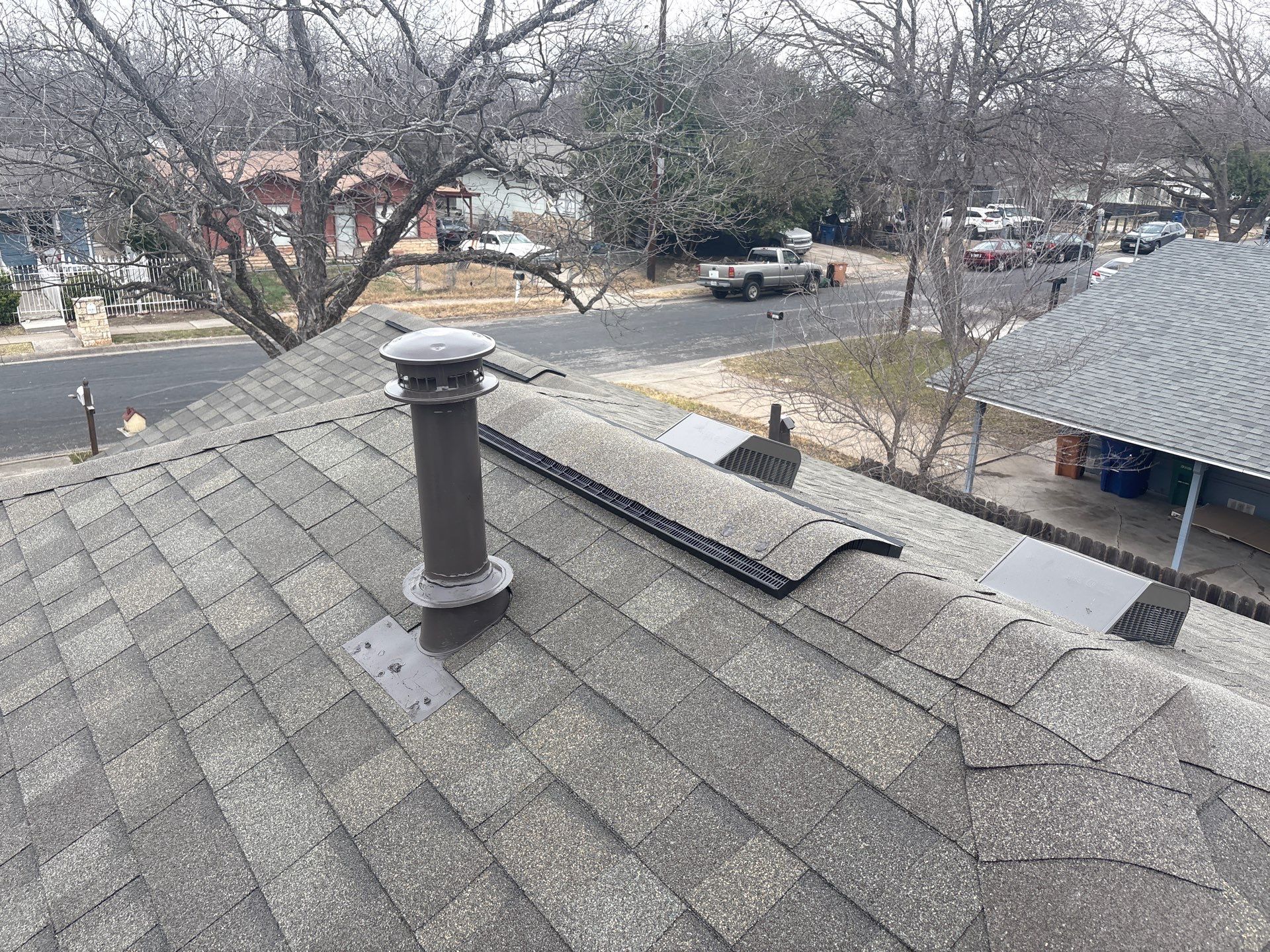 Roof Replacement in Austin, TX | Owens Corning Driftwood Shingles by Kstylez Roofing & Construction