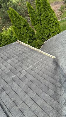 Turtle Shell gutter protection installation in Warrenville, IL 60555, photograph 15