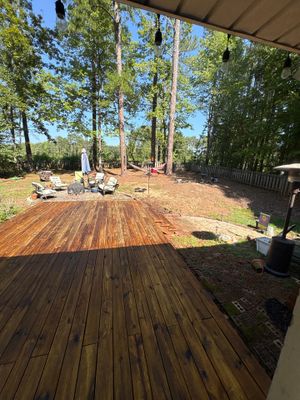 Deck using Wood Sealant