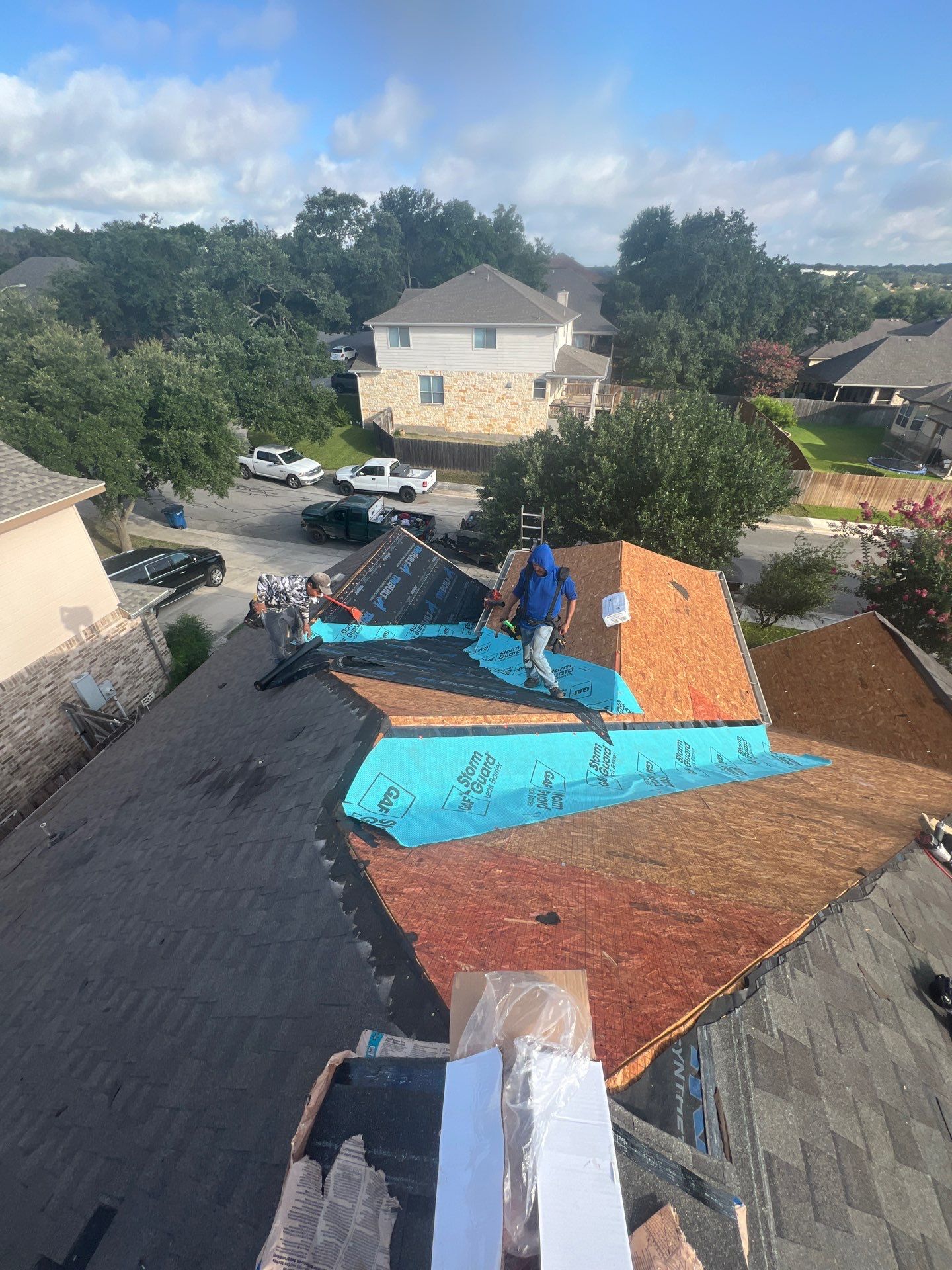 Project in New Braunfels by Rhino Roofing and General Contracting, LLC
