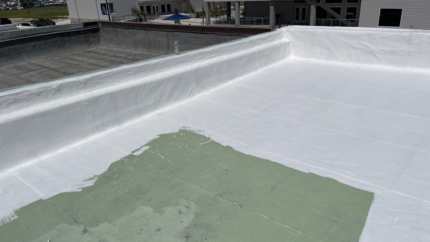 Market Street Coating by Bayfront Roofing and Construction