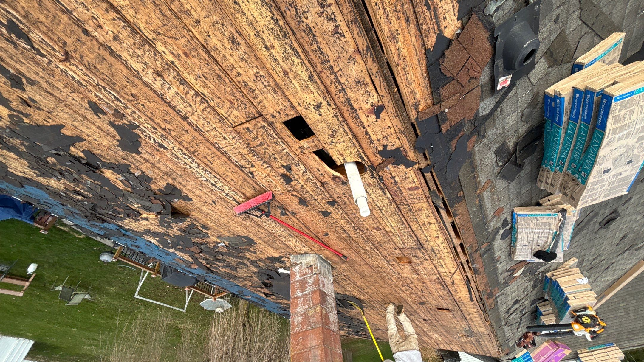 Roof Replacement using CertainTeed Landmark Pewter by 180 Contractors