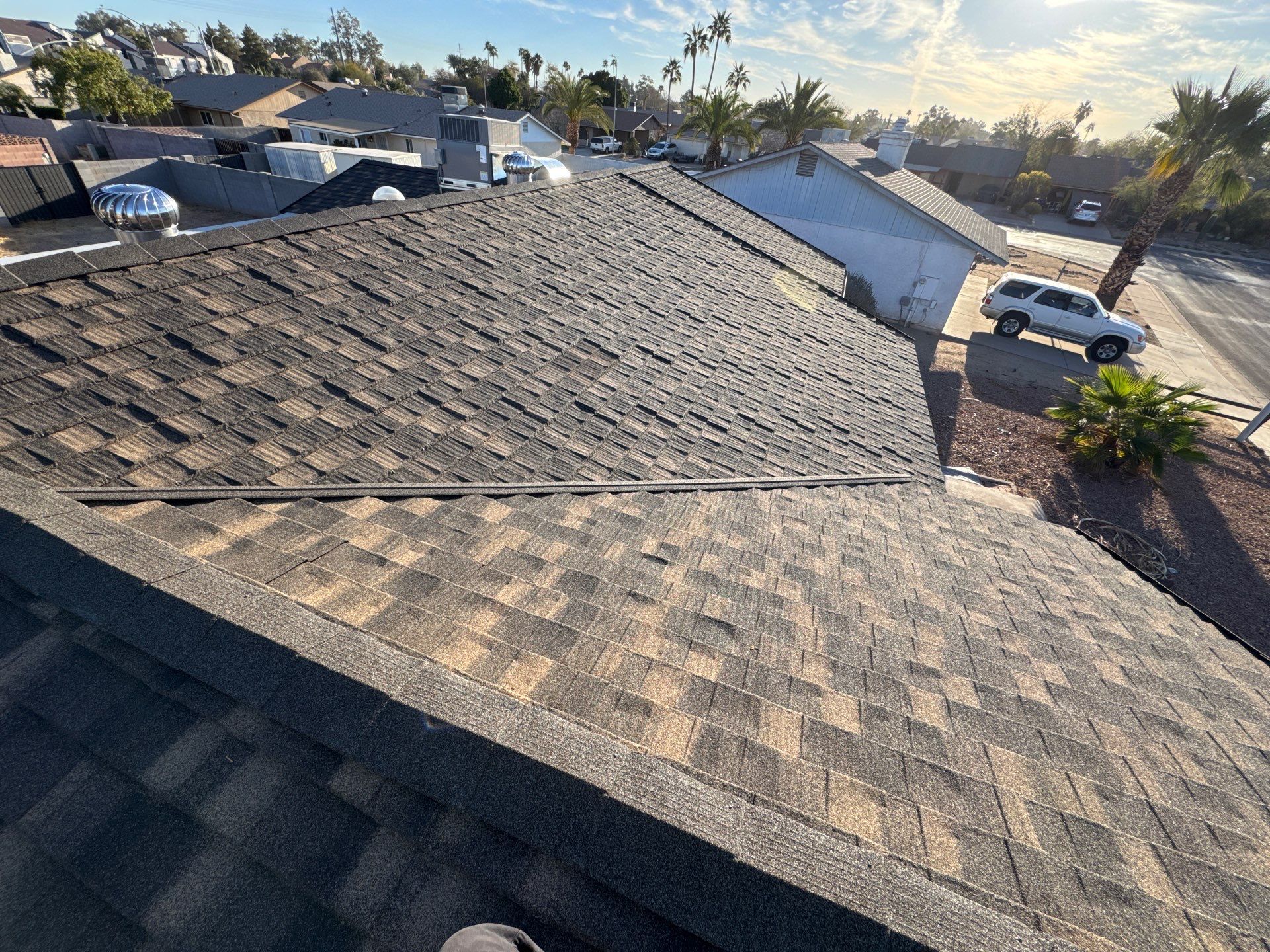 Weathered Wood Stone Coated Steel by Reimagine Roofing