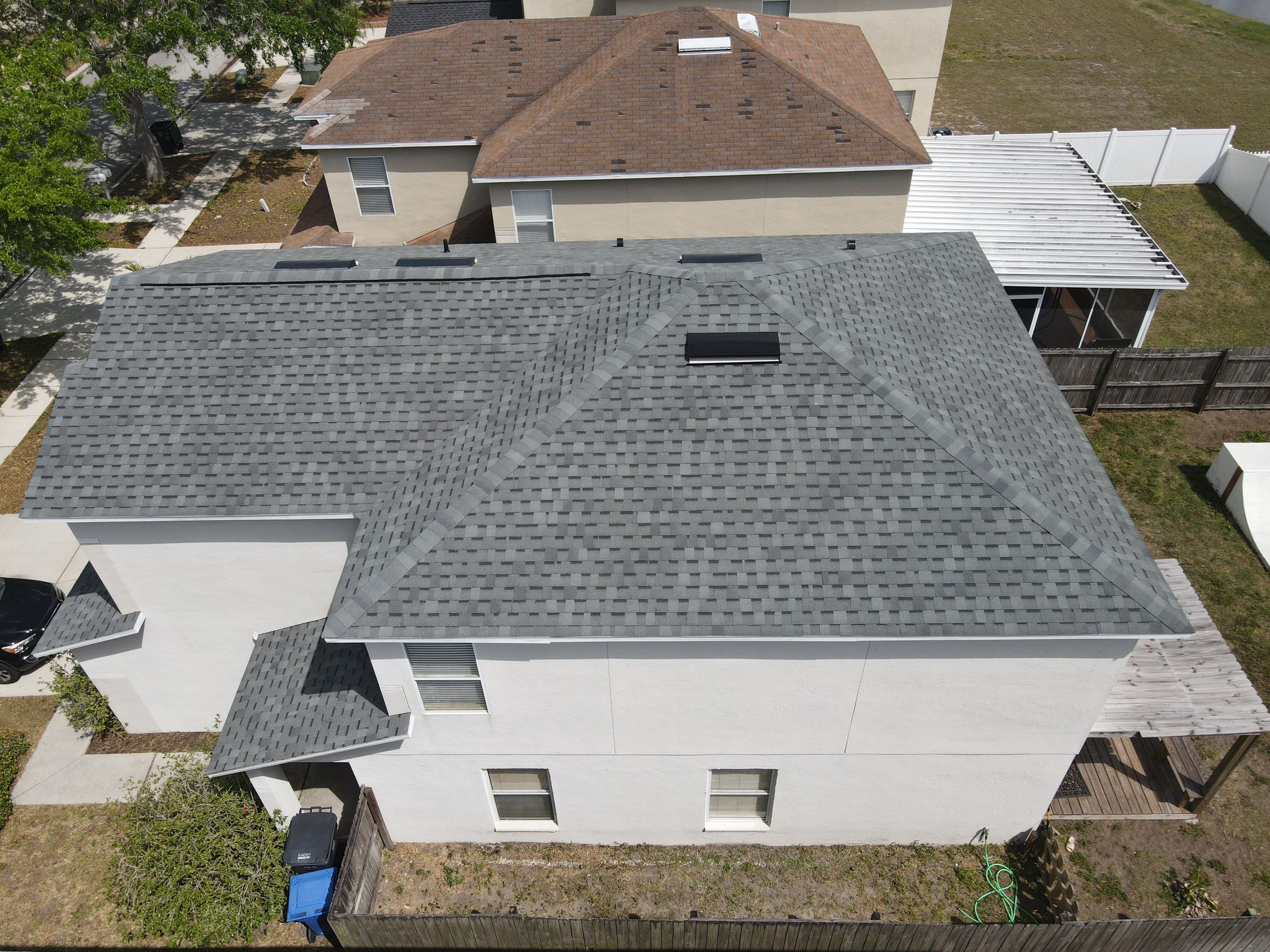 Roof replacement in Riverview FL, by Steadfast Roofing