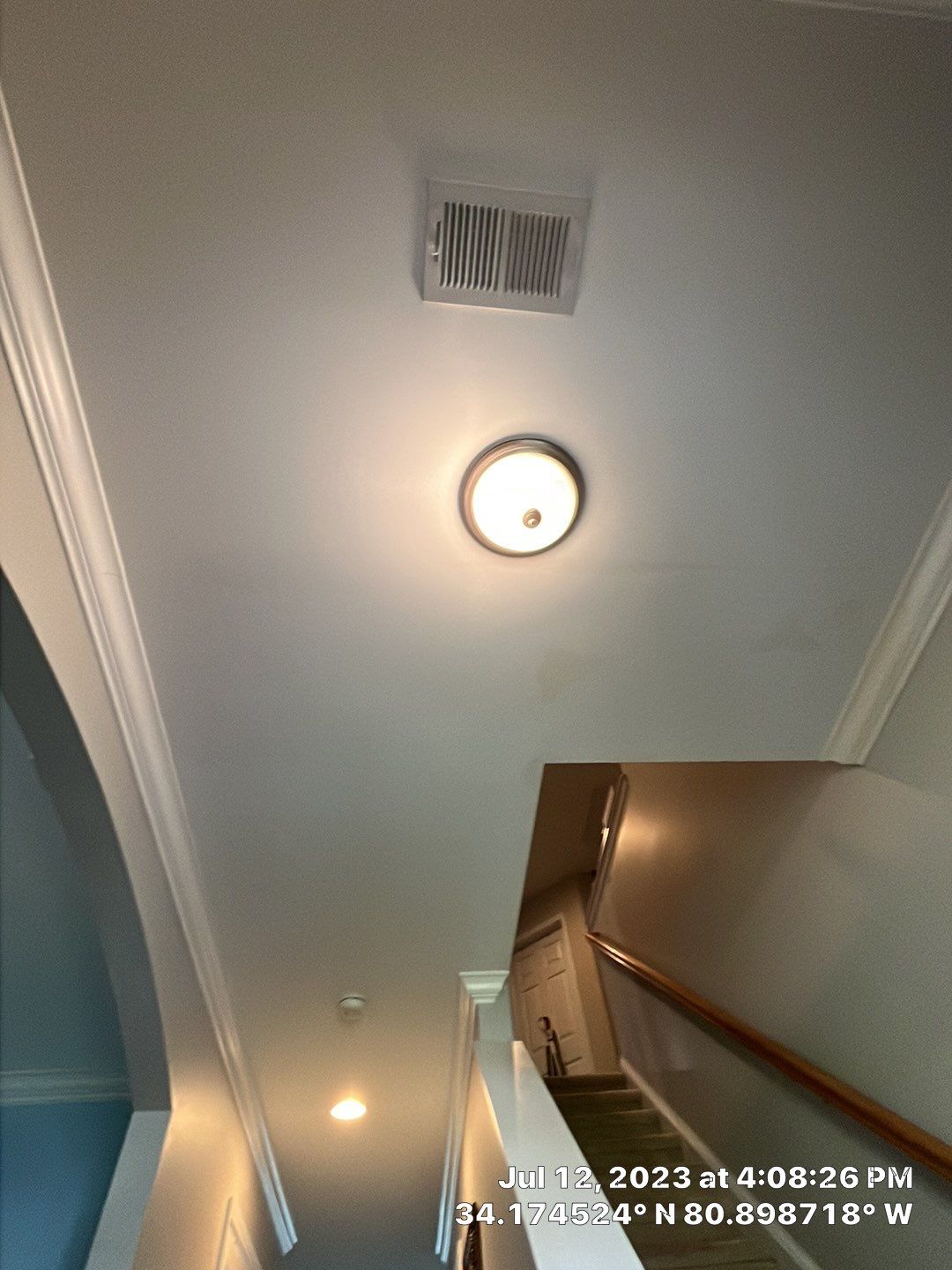 Full Ceiling Repair and Repaint by Thompson Industrial