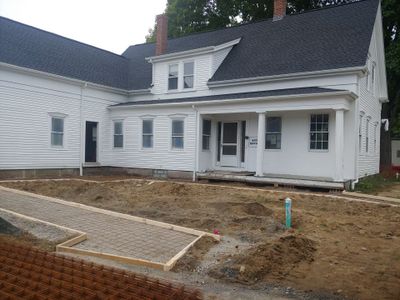 Bridgewater, MA Gutter Installation using Half Round Aluminum Gutter