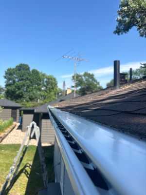 5" Gutters + Leaf Sentry Protection – Clear Lake, MN