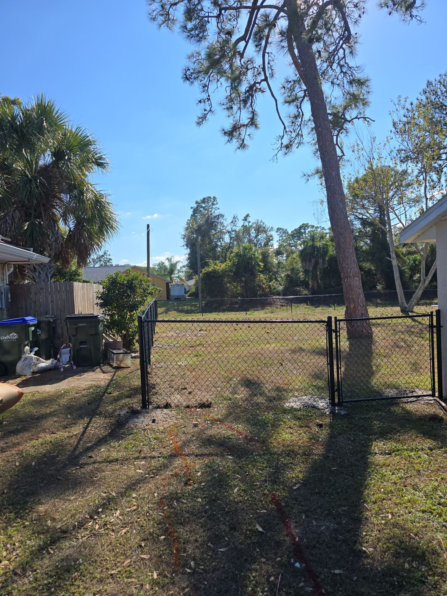 Chain Link Install in North Port by True Fence LLC
