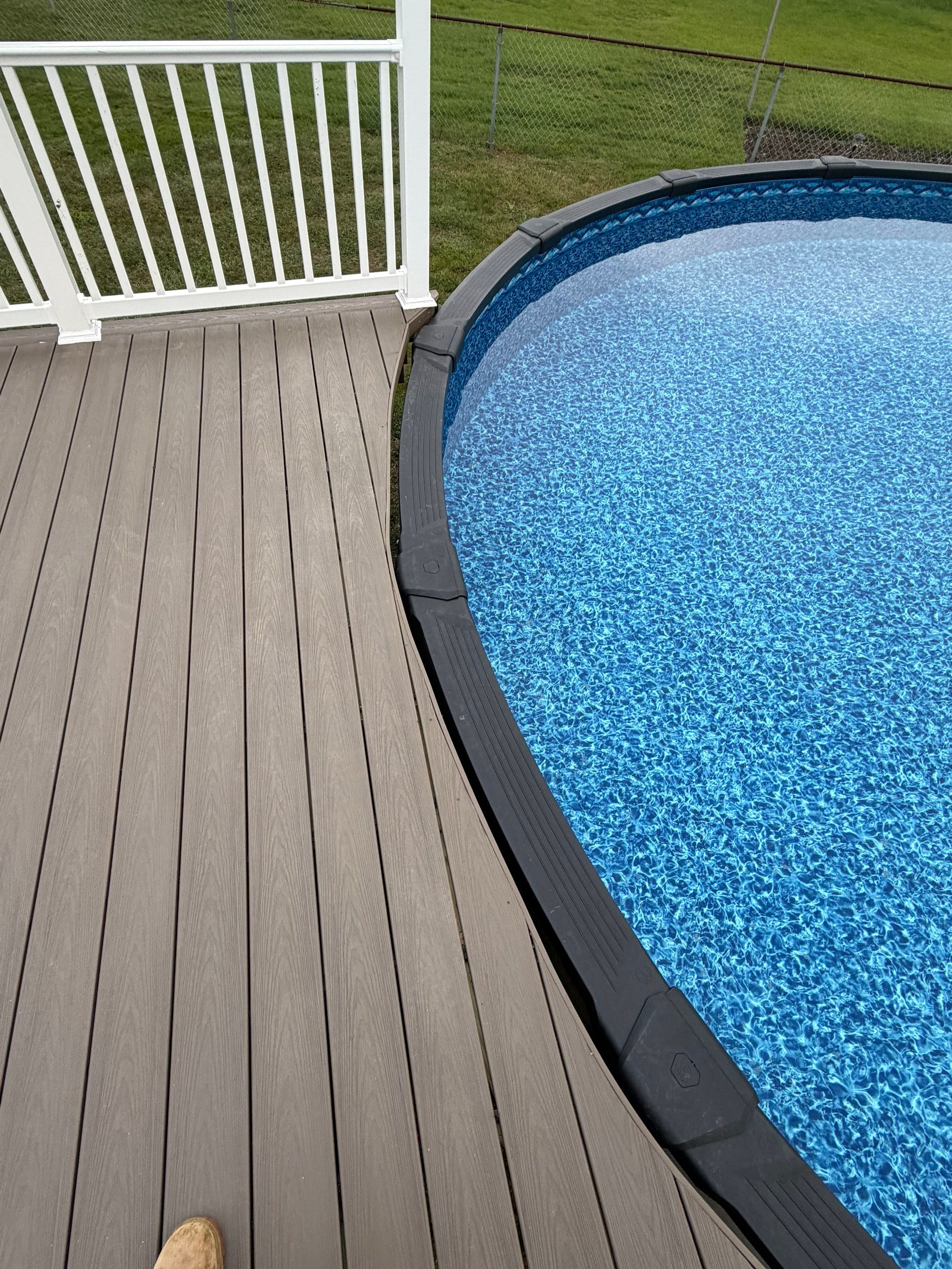 New Pool Deck in Florence, New Jersey by deck guardian