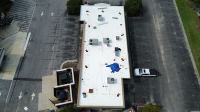 PVC Commercial Roof Installation- Wilmington, NC